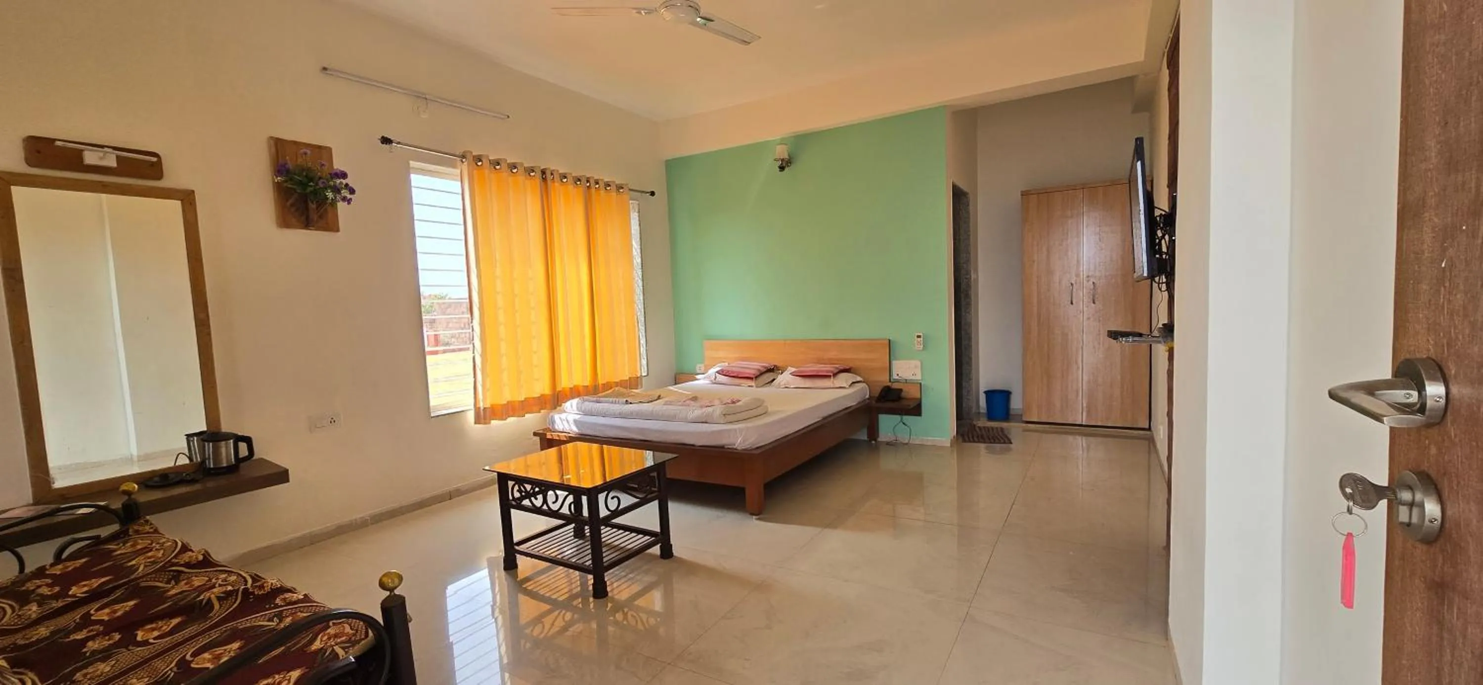 Bed in Konark Villa