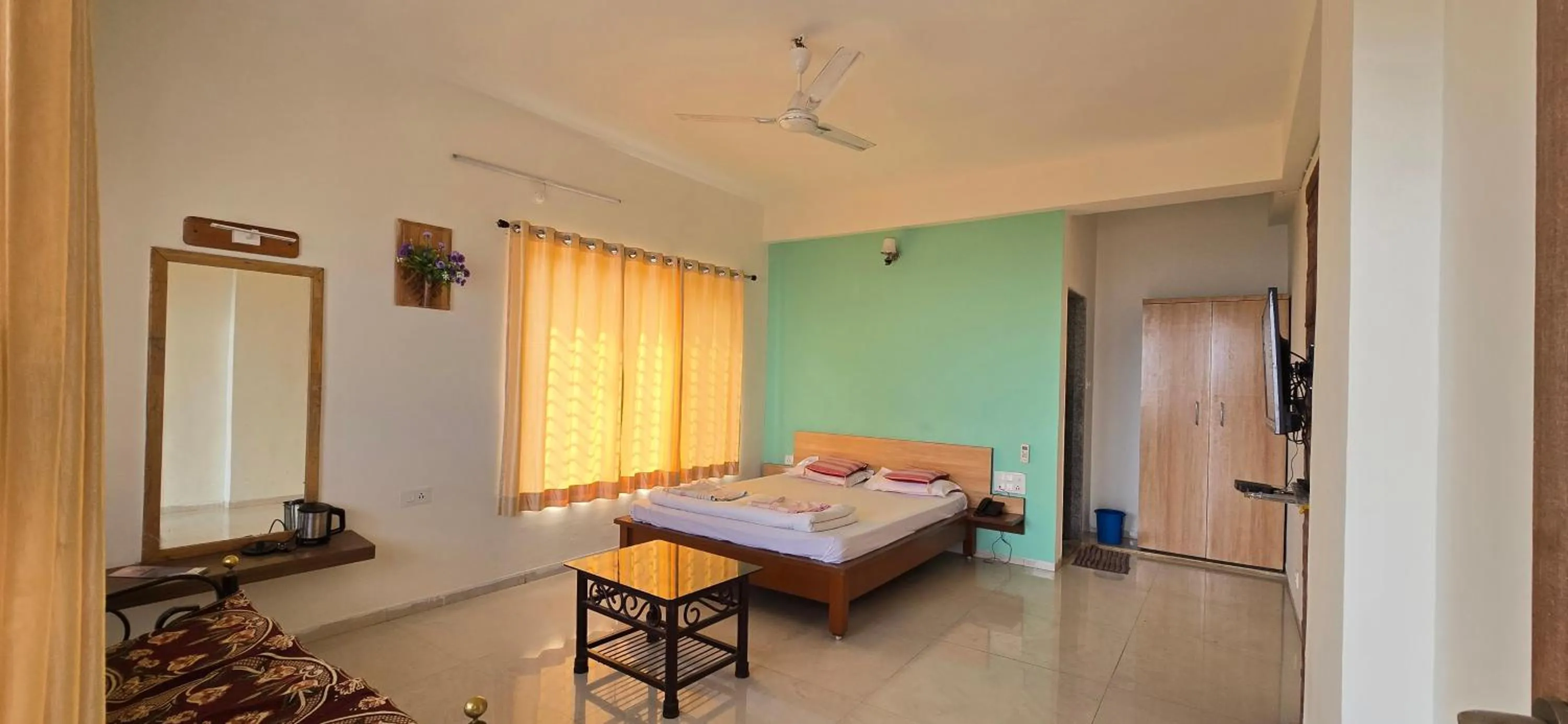 Bed in Konark Villa