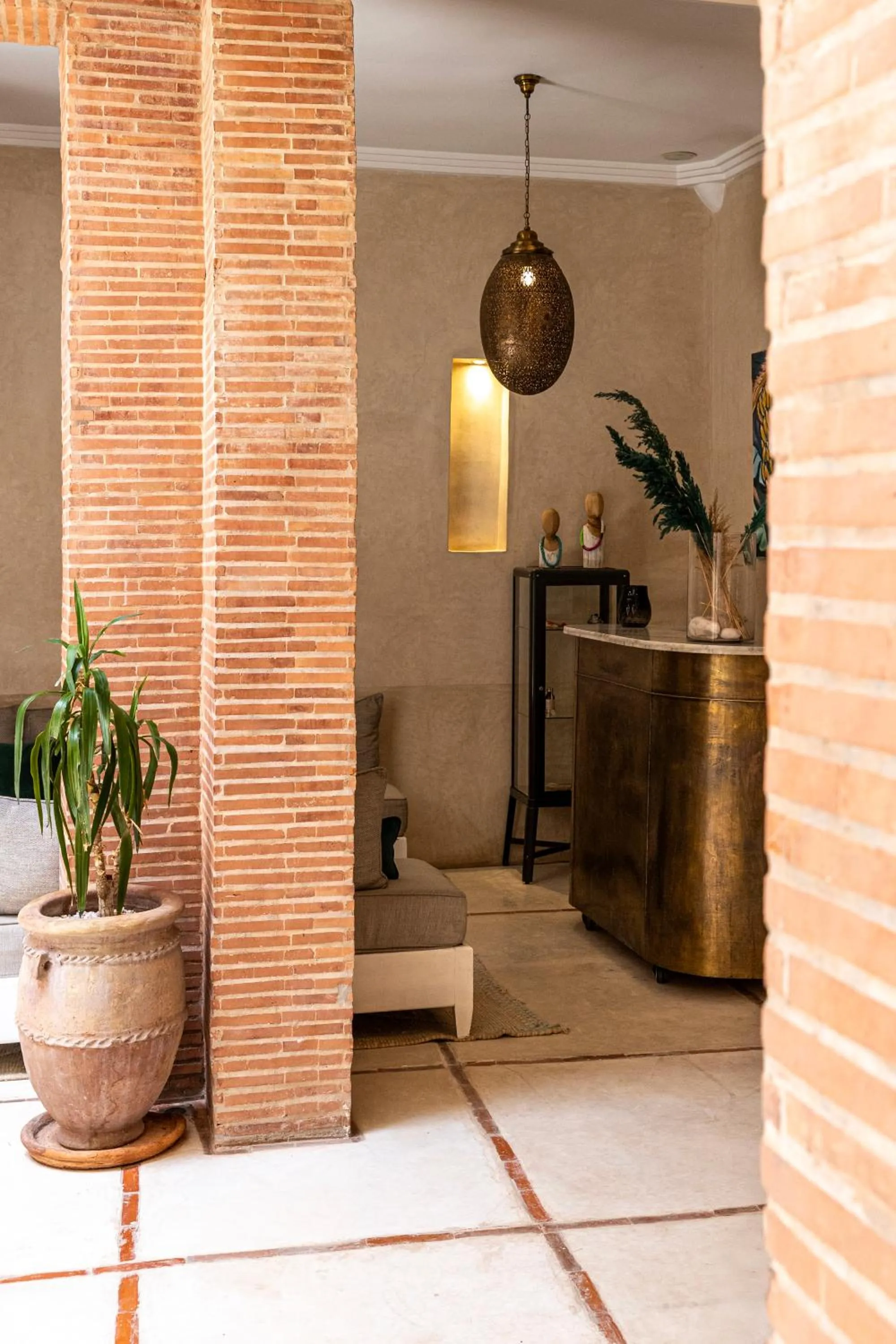 Seating area in Riad O