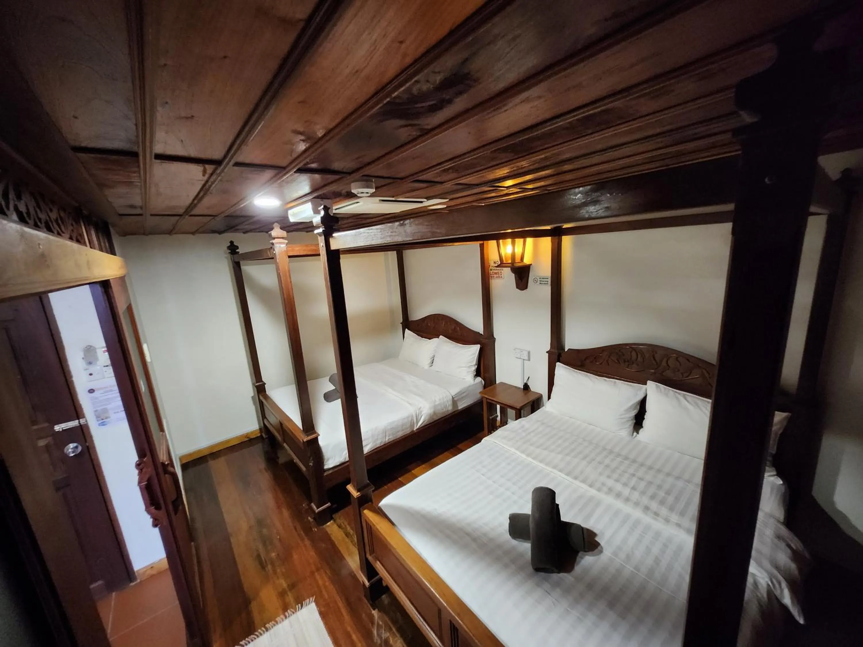 Bed in Uptown Eco Hotel