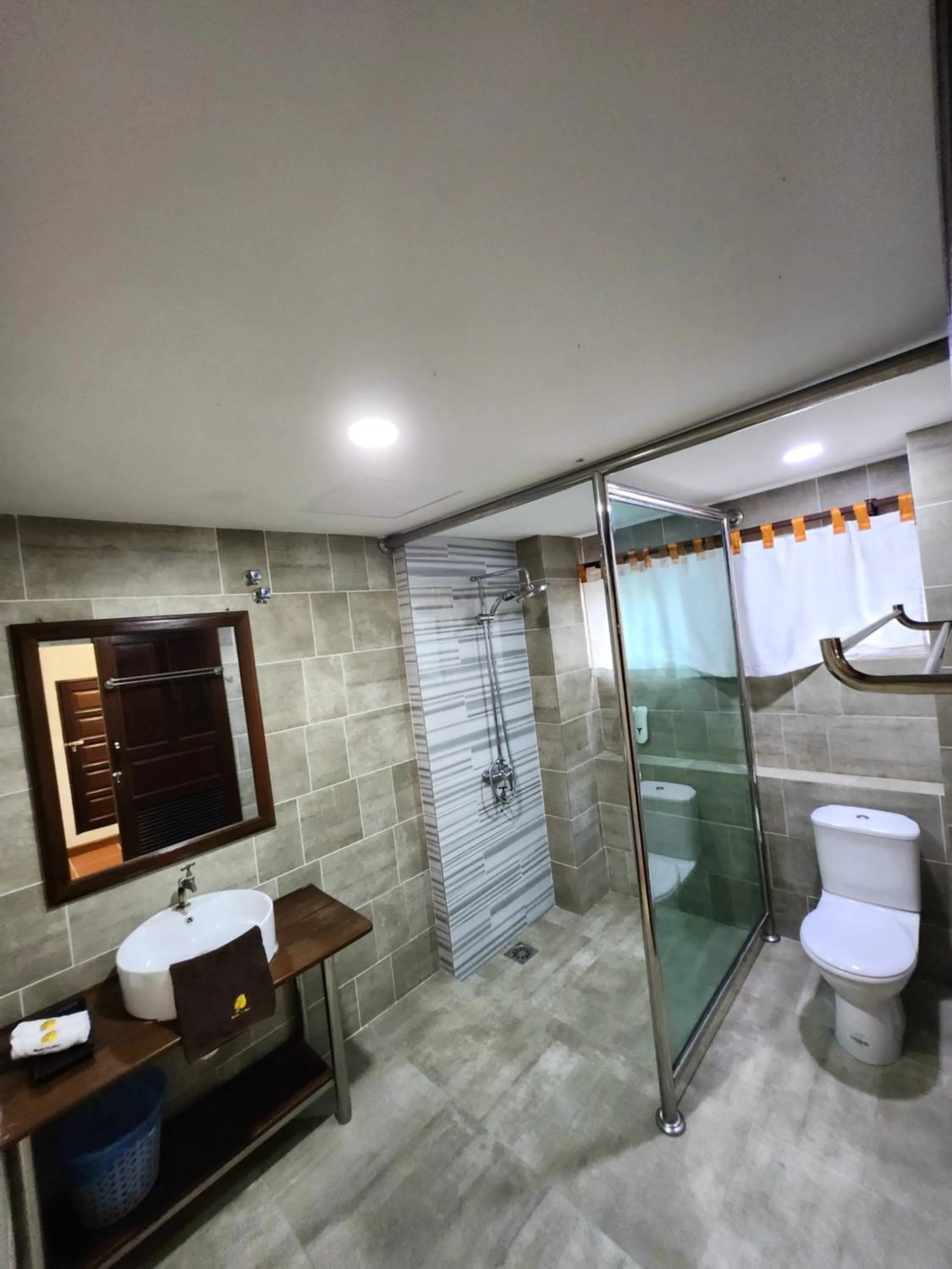 Shower in Uptown Eco Hotel