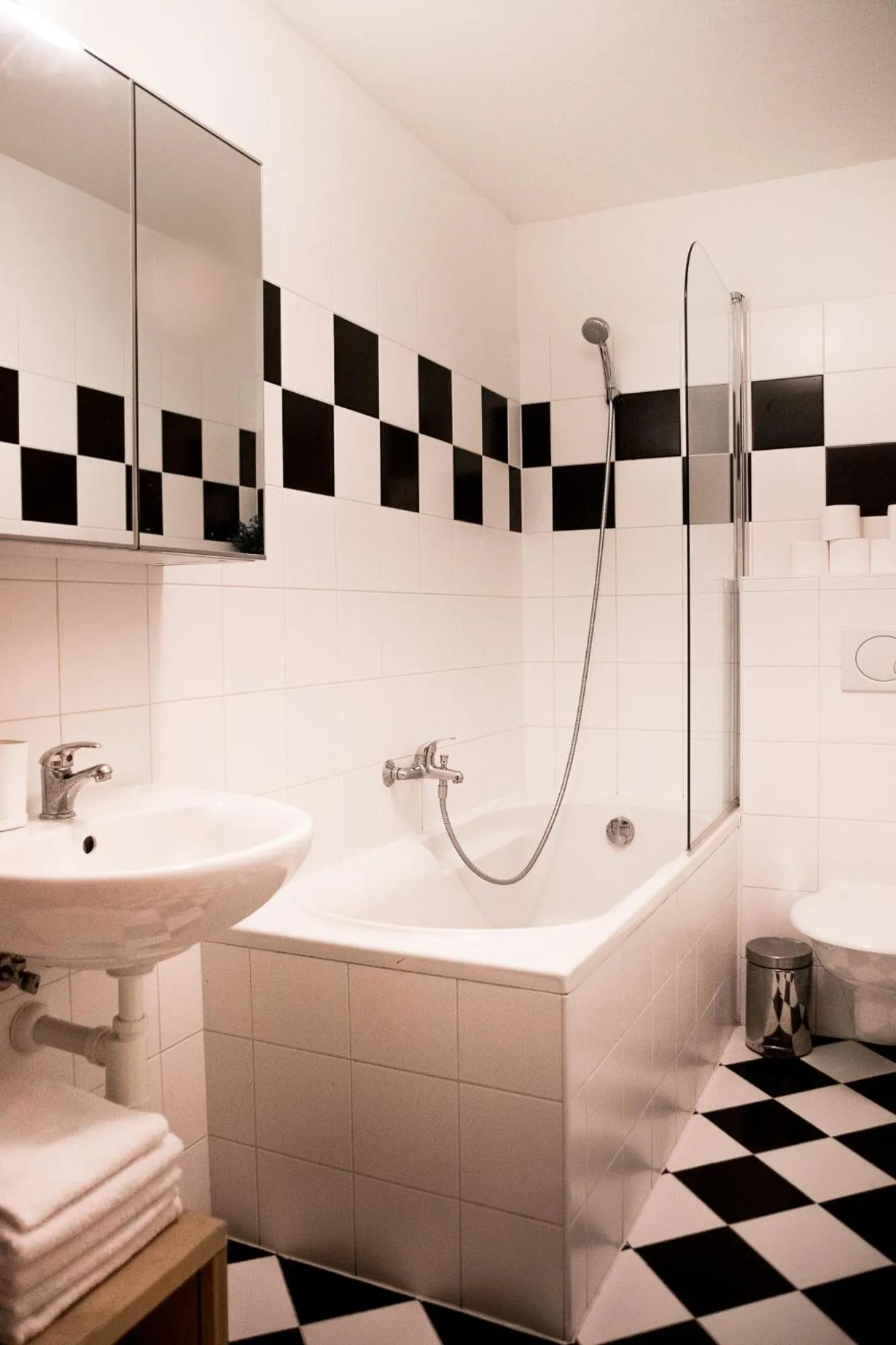 Bathroom in Family Apartments Praha 6