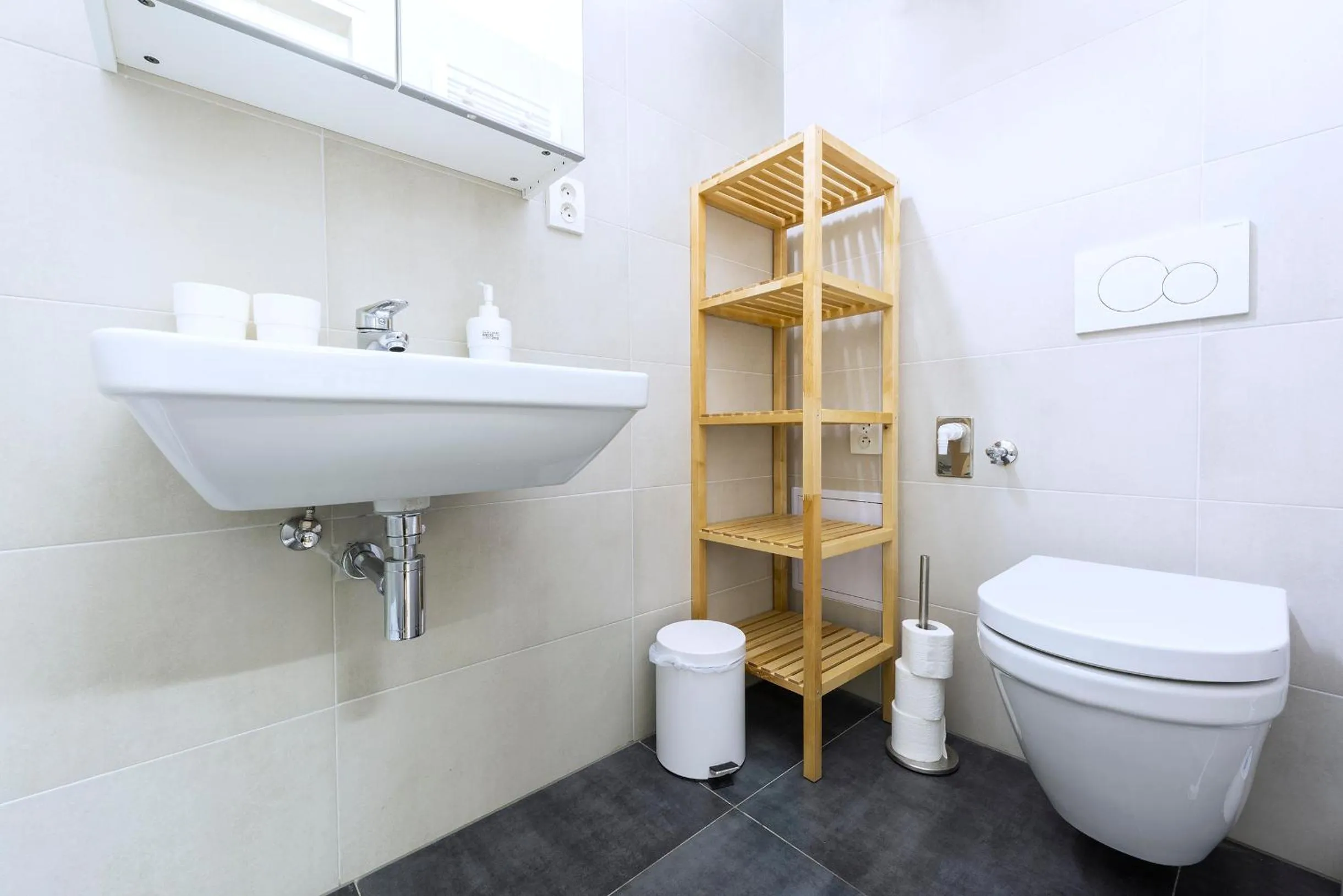 Bathroom in Family Apartments Praha 6