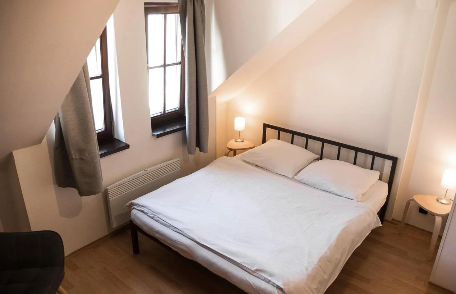 Bedroom, Bed in Family Apartments Praha 6