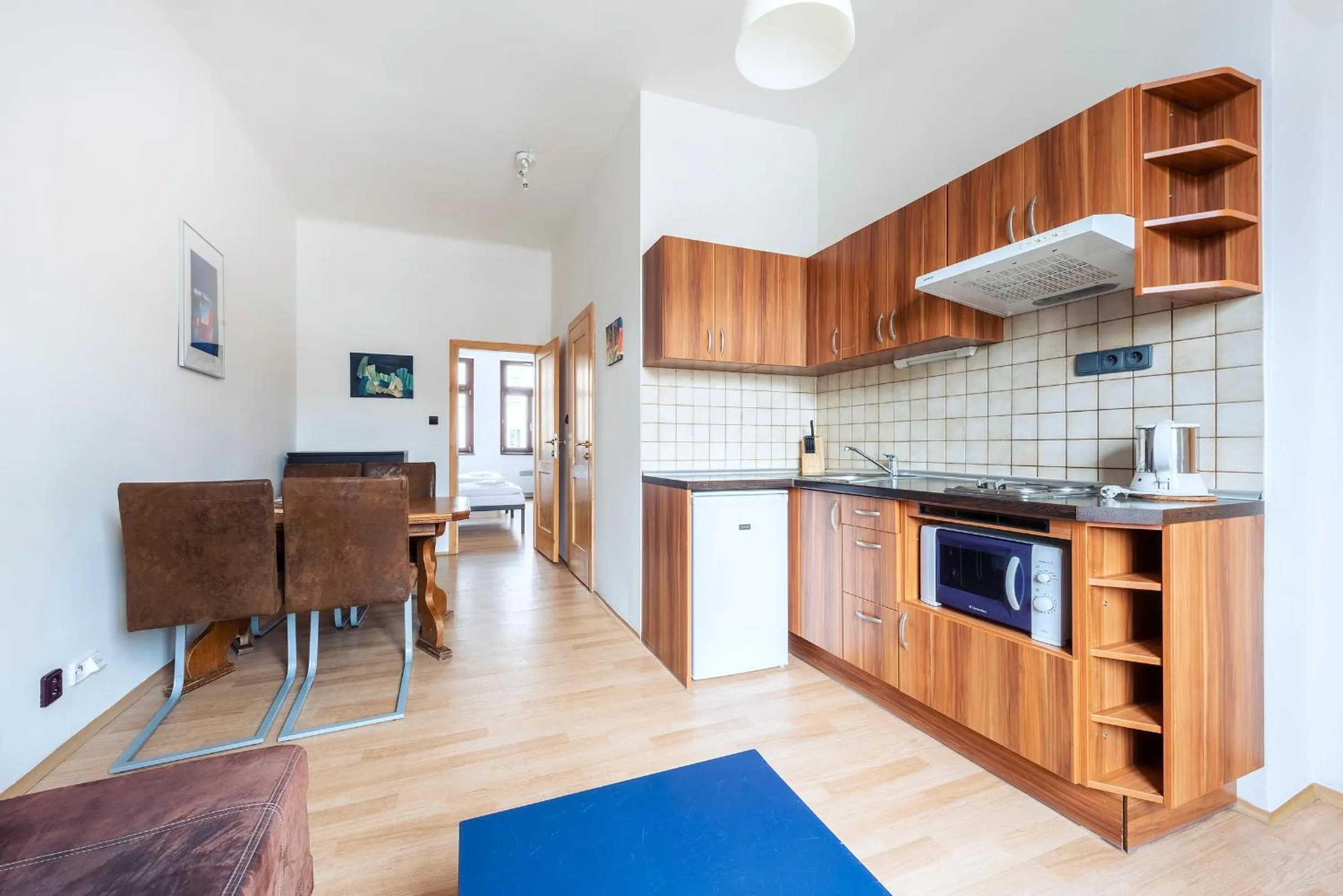 Kitchen or kitchenette in Family Apartments Praha 6