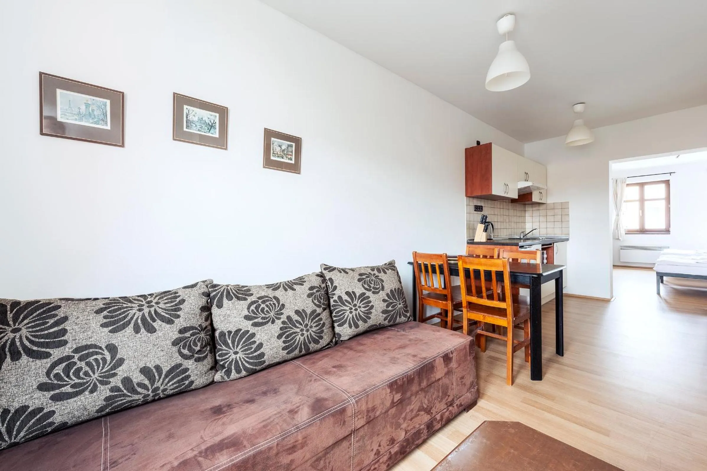 Kitchen or kitchenette in Family Apartments Praha 6