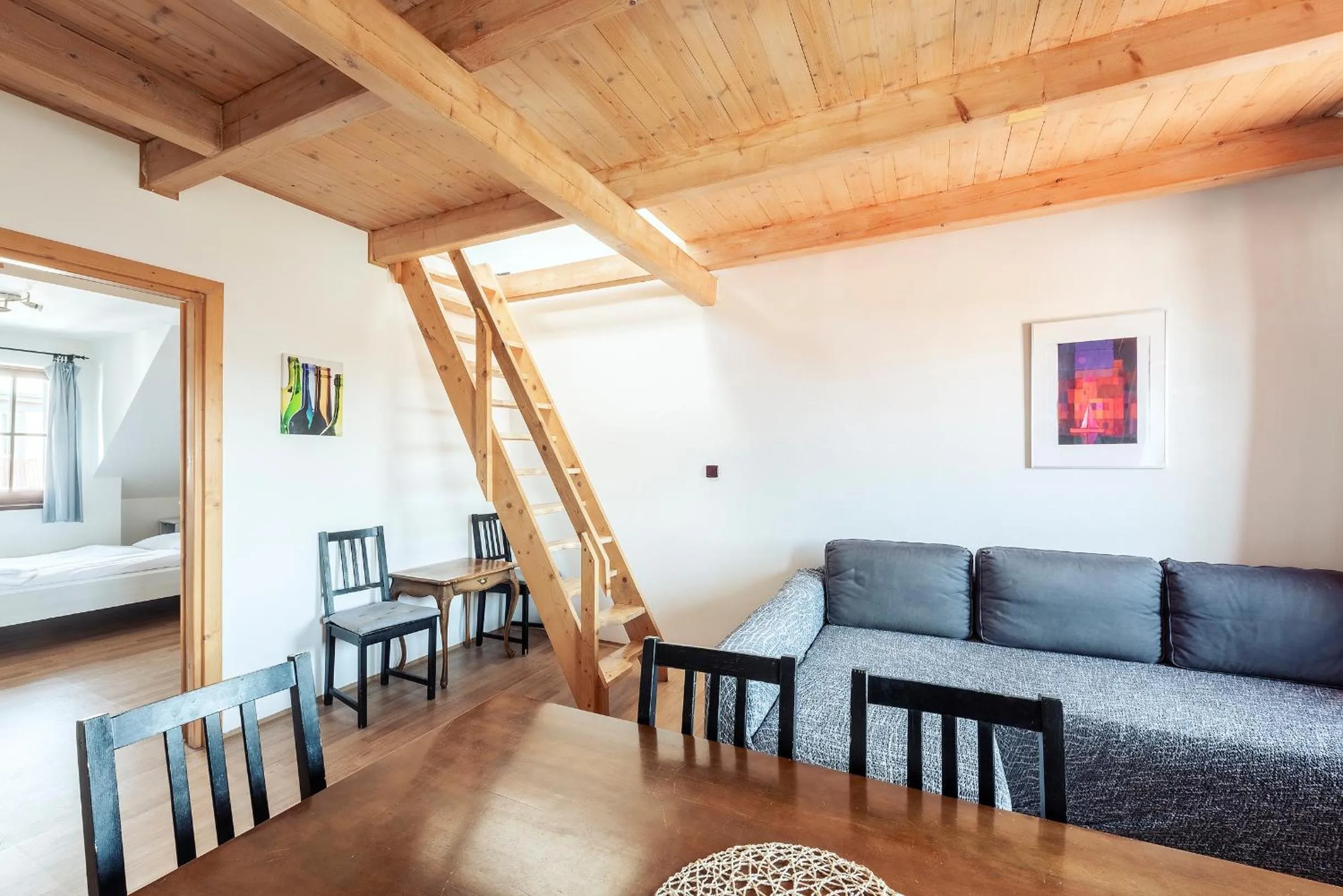 Living room in Family Apartments Praha 6