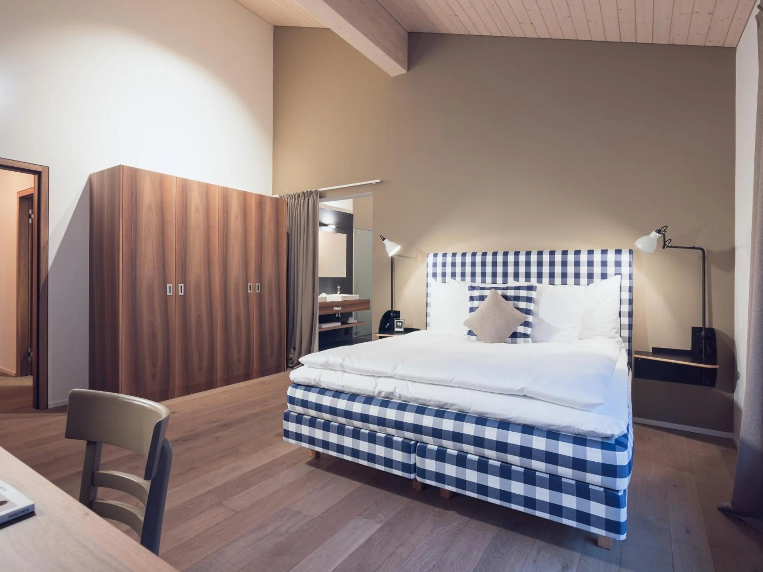 Bedroom, Bed in OVERLOOK Lodge by CERVO Zermatt