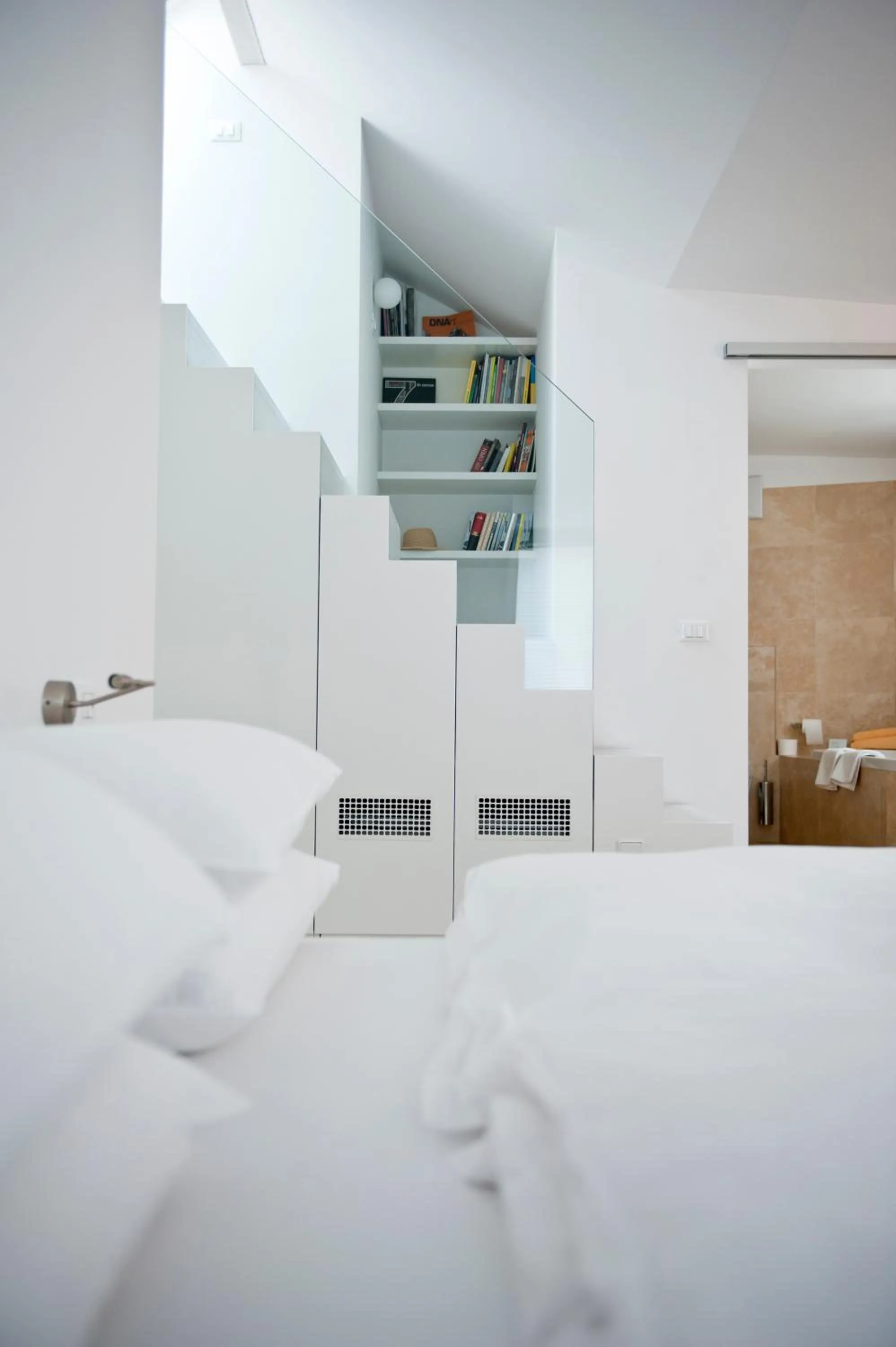 Bed in Boutique Hotel Imperialart