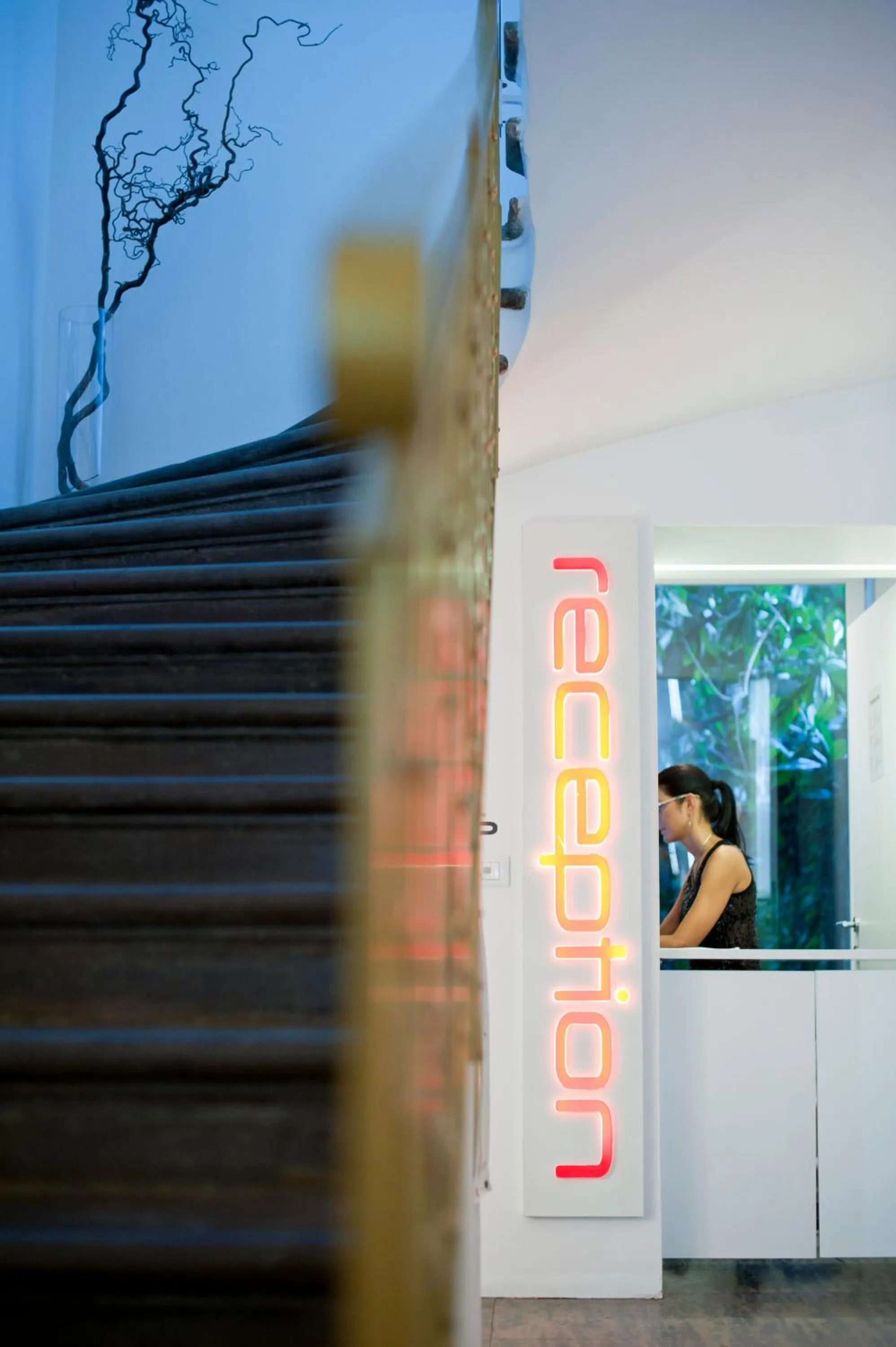 Lobby or reception in Boutique Hotel Imperialart