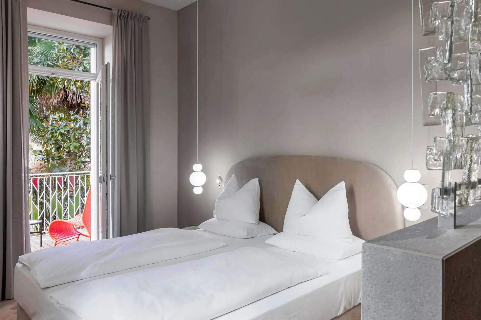 Bed in Boutique Hotel Imperialart