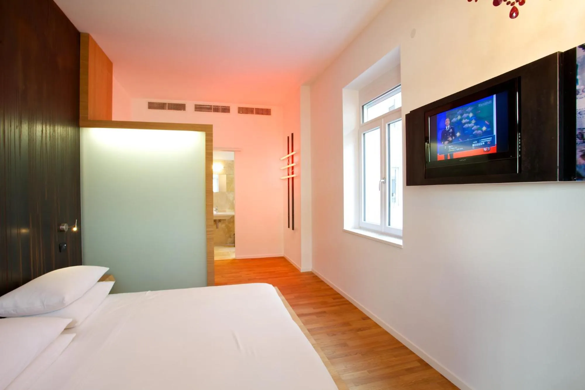 Bed in Boutique Hotel Imperialart