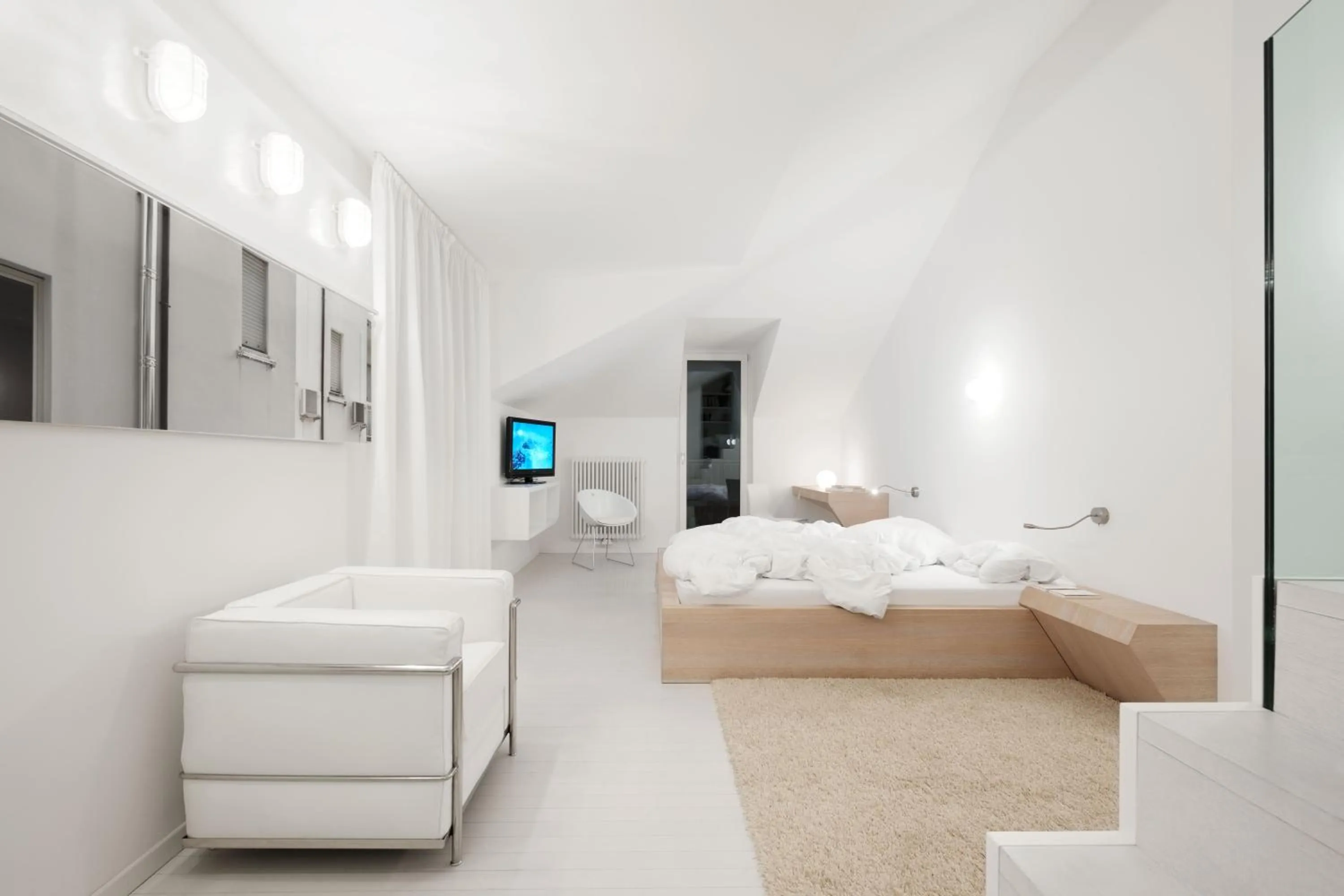 Bed in Boutique Hotel Imperialart