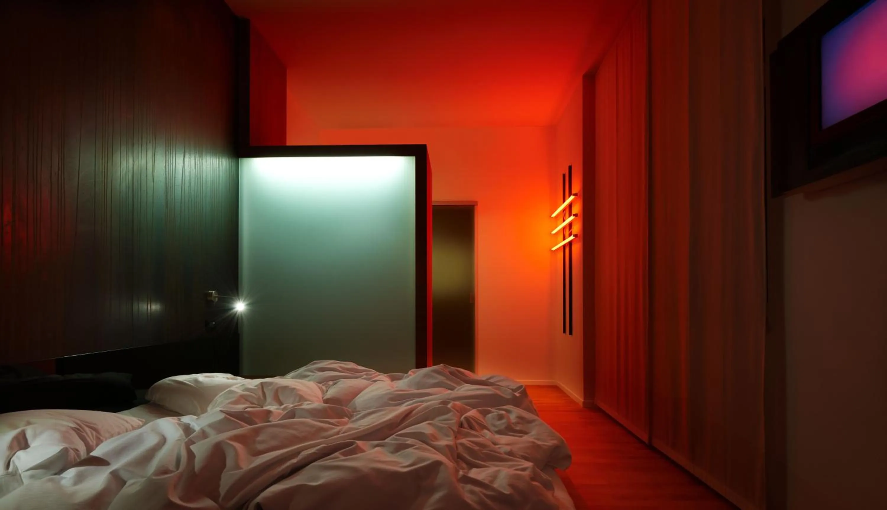 Bed in Boutique Hotel Imperialart