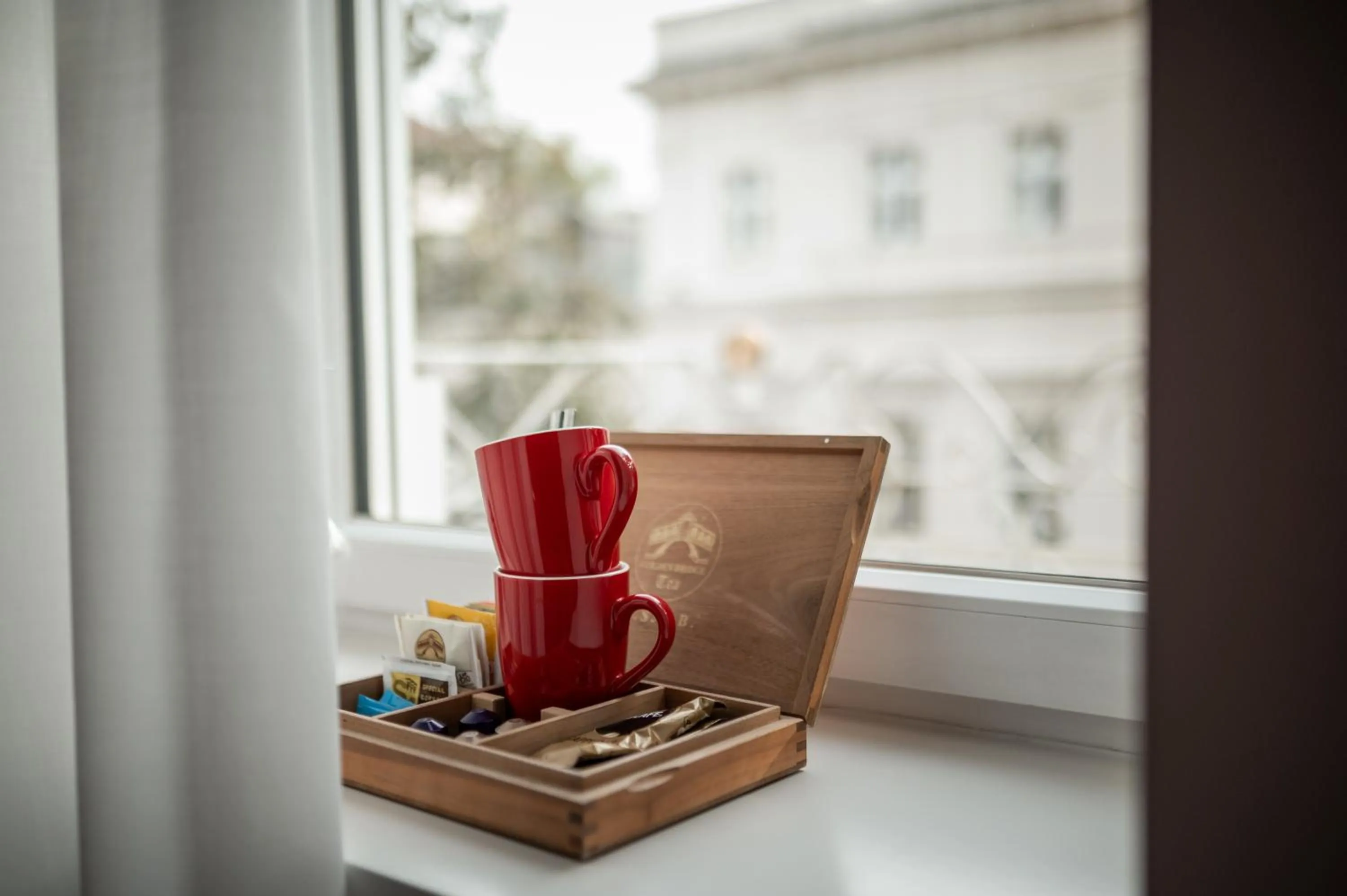 Coffee/tea facilities in Boutique Hotel Imperialart