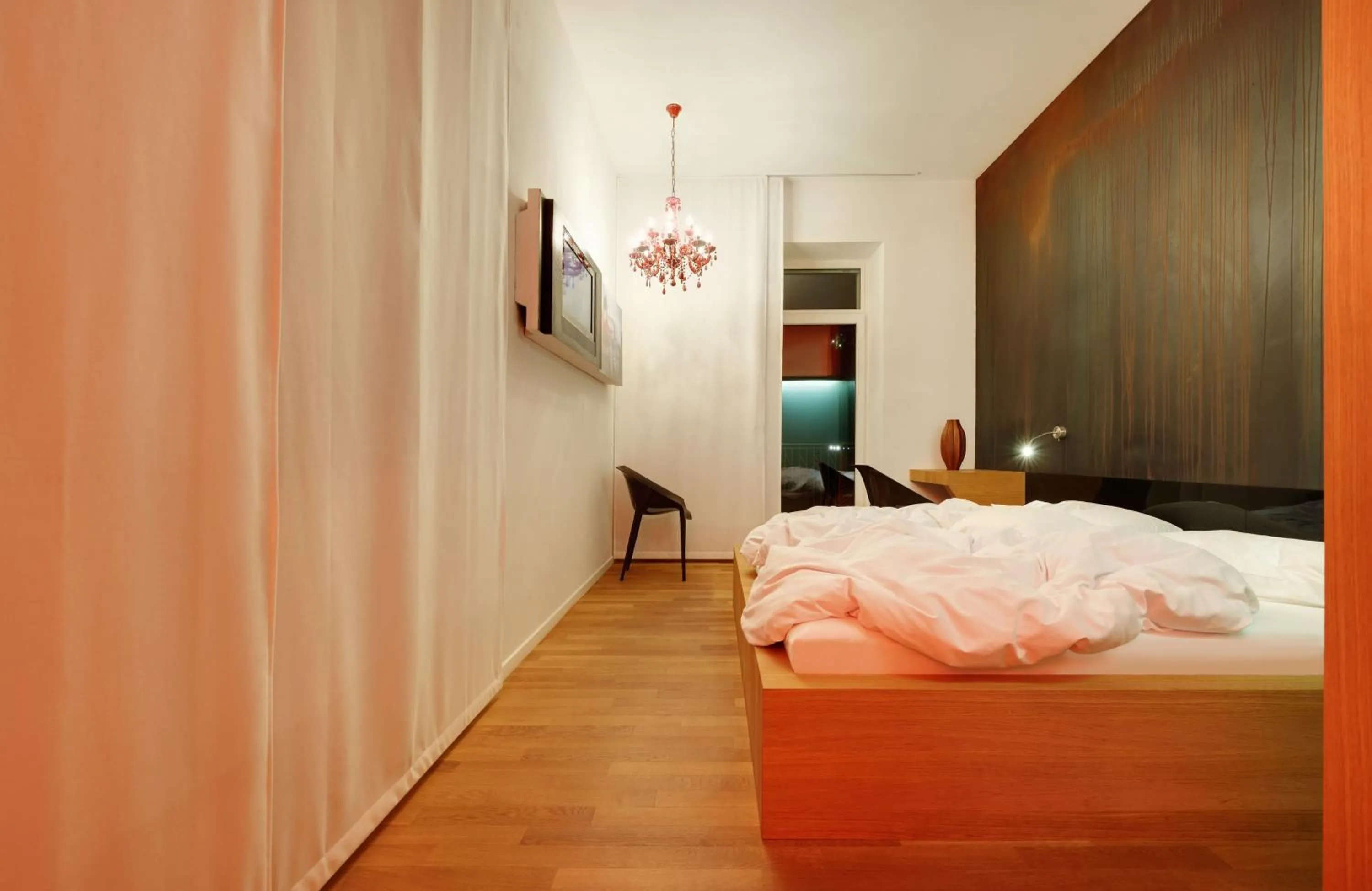 Bed in Boutique Hotel Imperialart