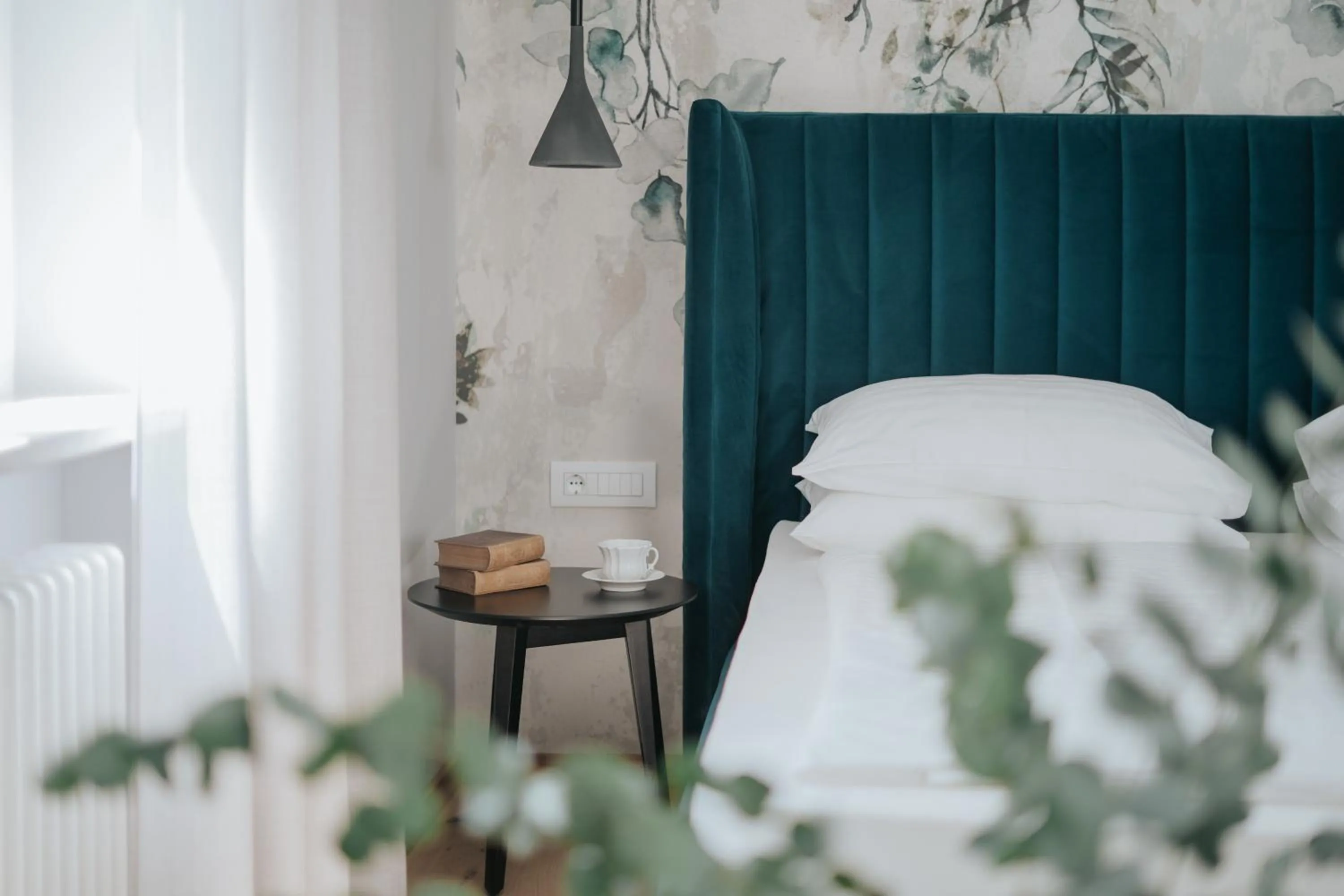 Bed in Windsor Merano Hotel & Suites