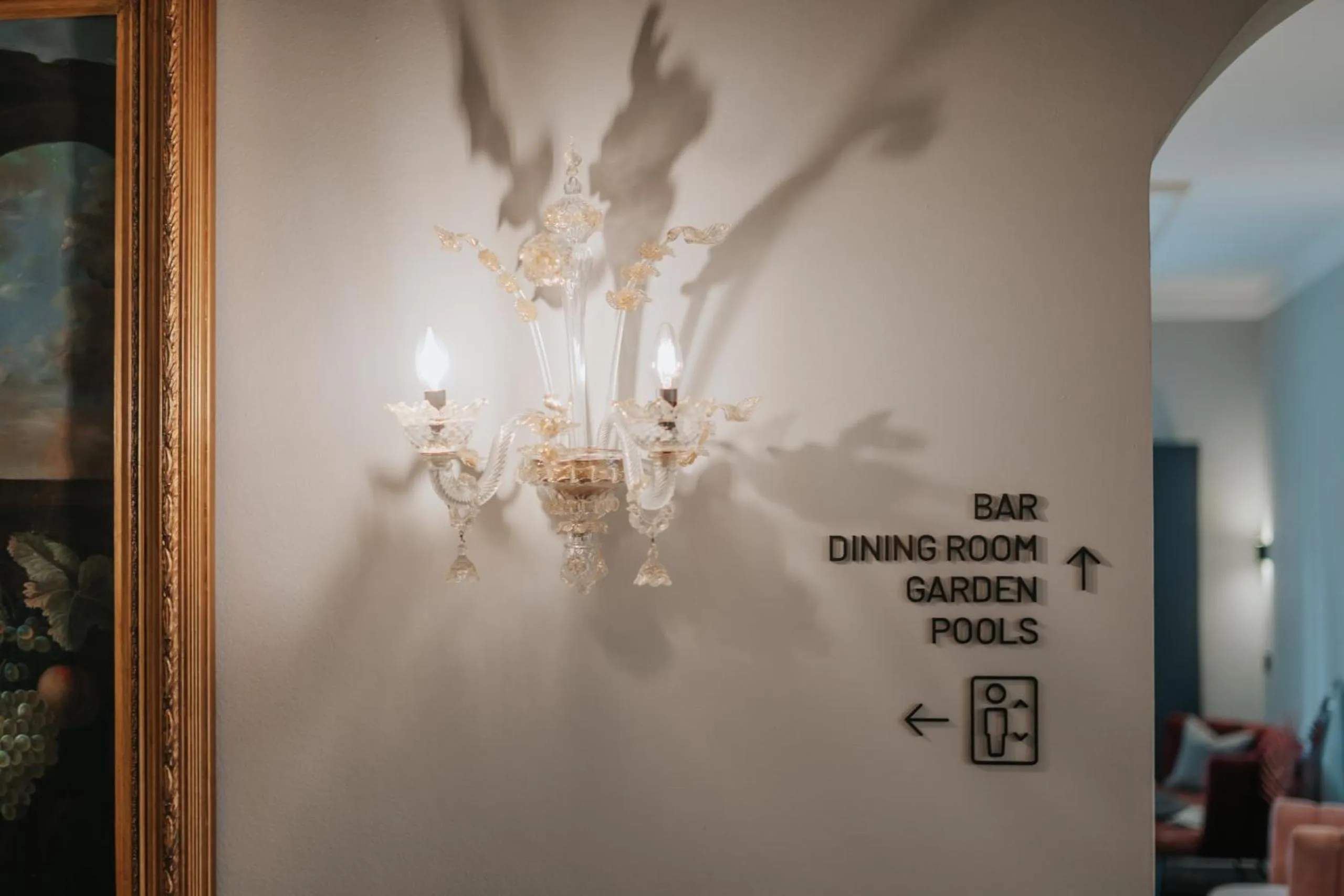 Decorative detail in Windsor Merano Hotel & Suites