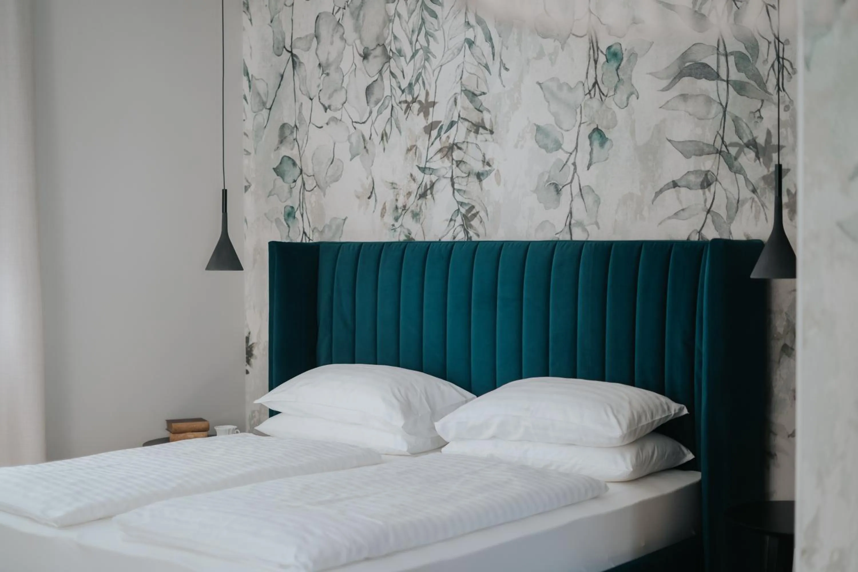 Bed in Windsor Merano Hotel & Suites