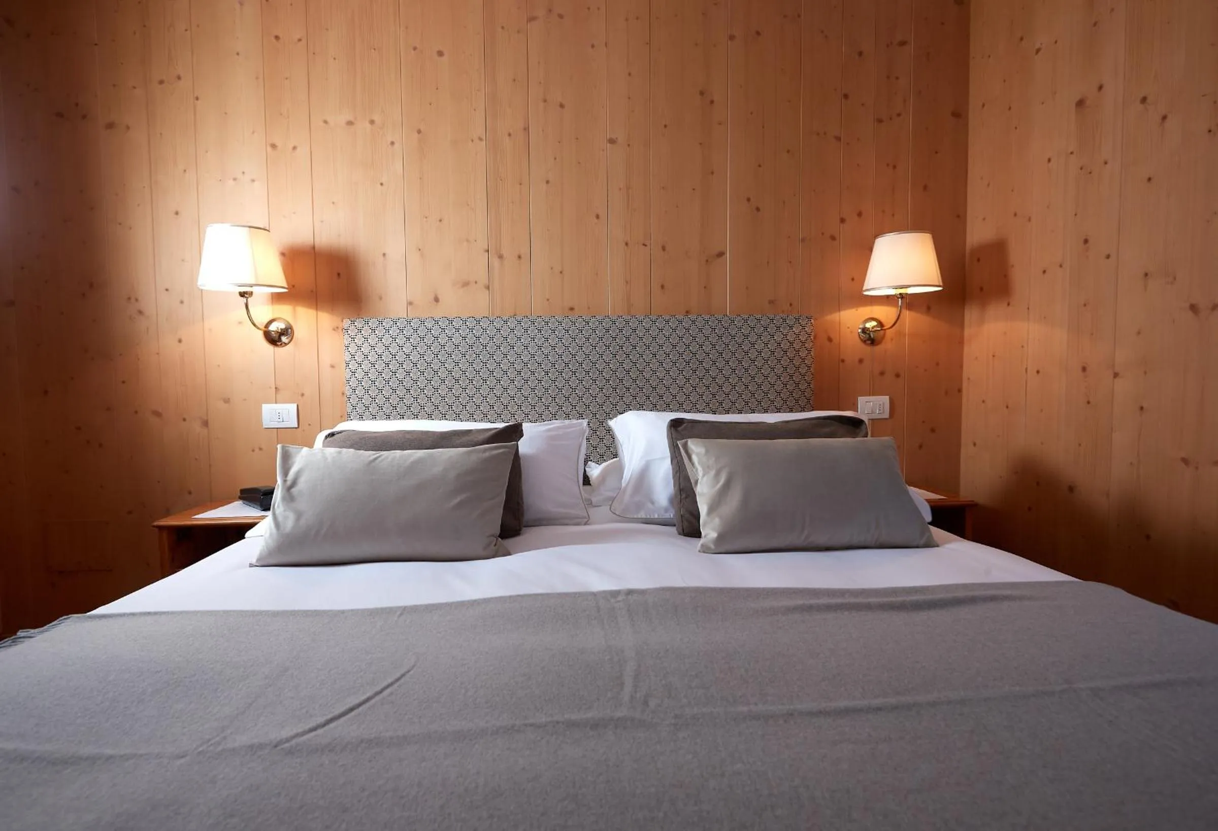 Bedroom, Bed in Meublè Cima Bianca Garni