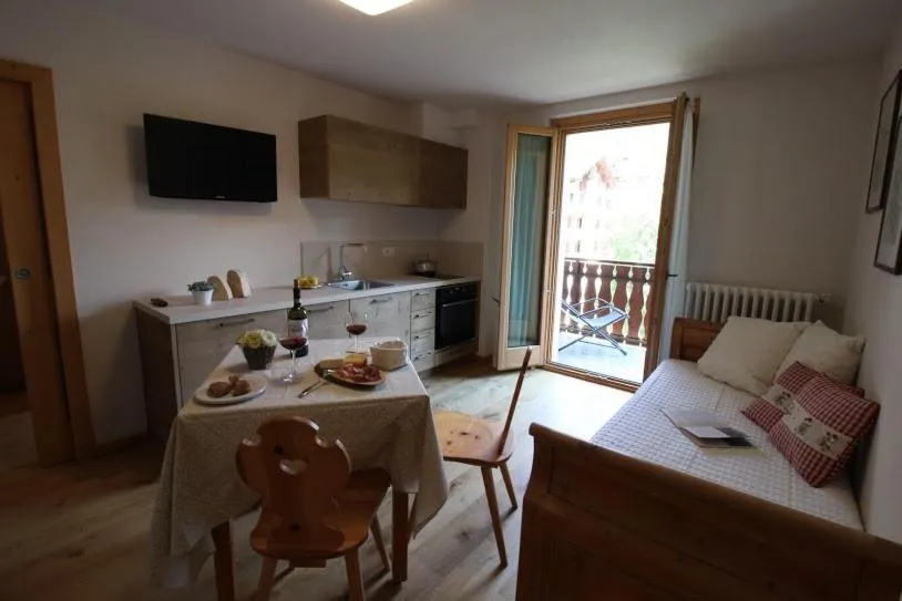 Living room in Meublè Cima Bianca Garni