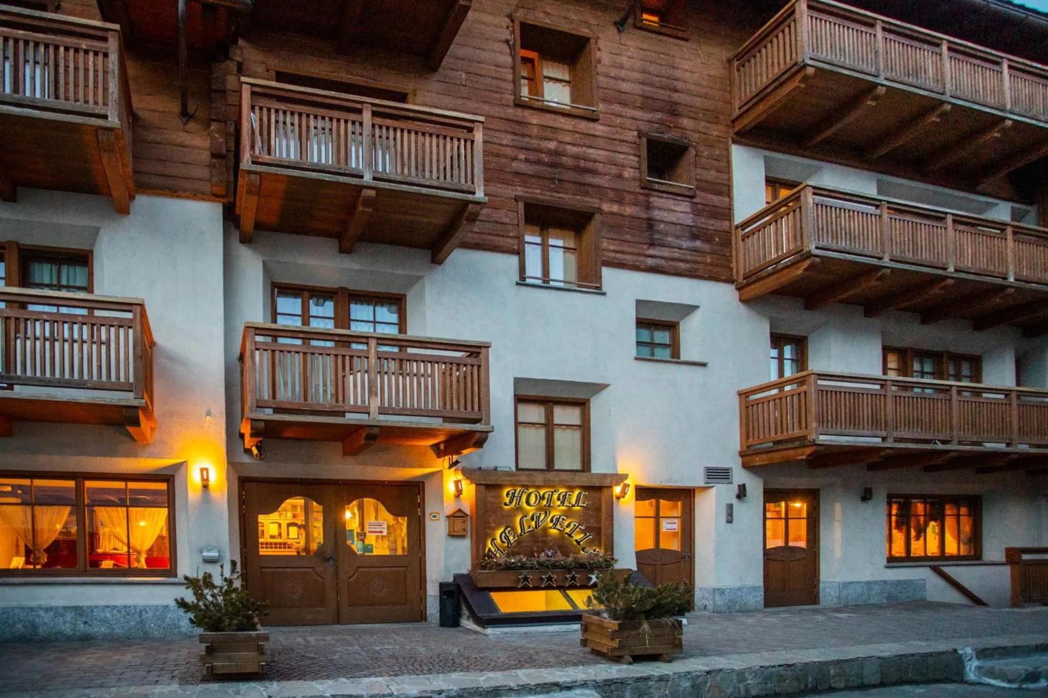 Property Building in Hotel Helvetia