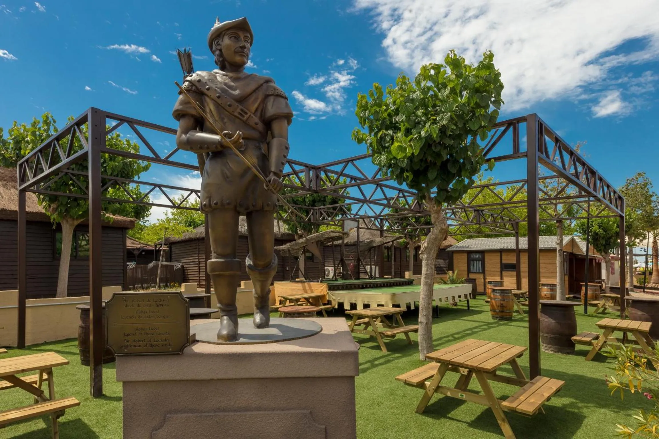 Area and facilities in Magic Robin Hood