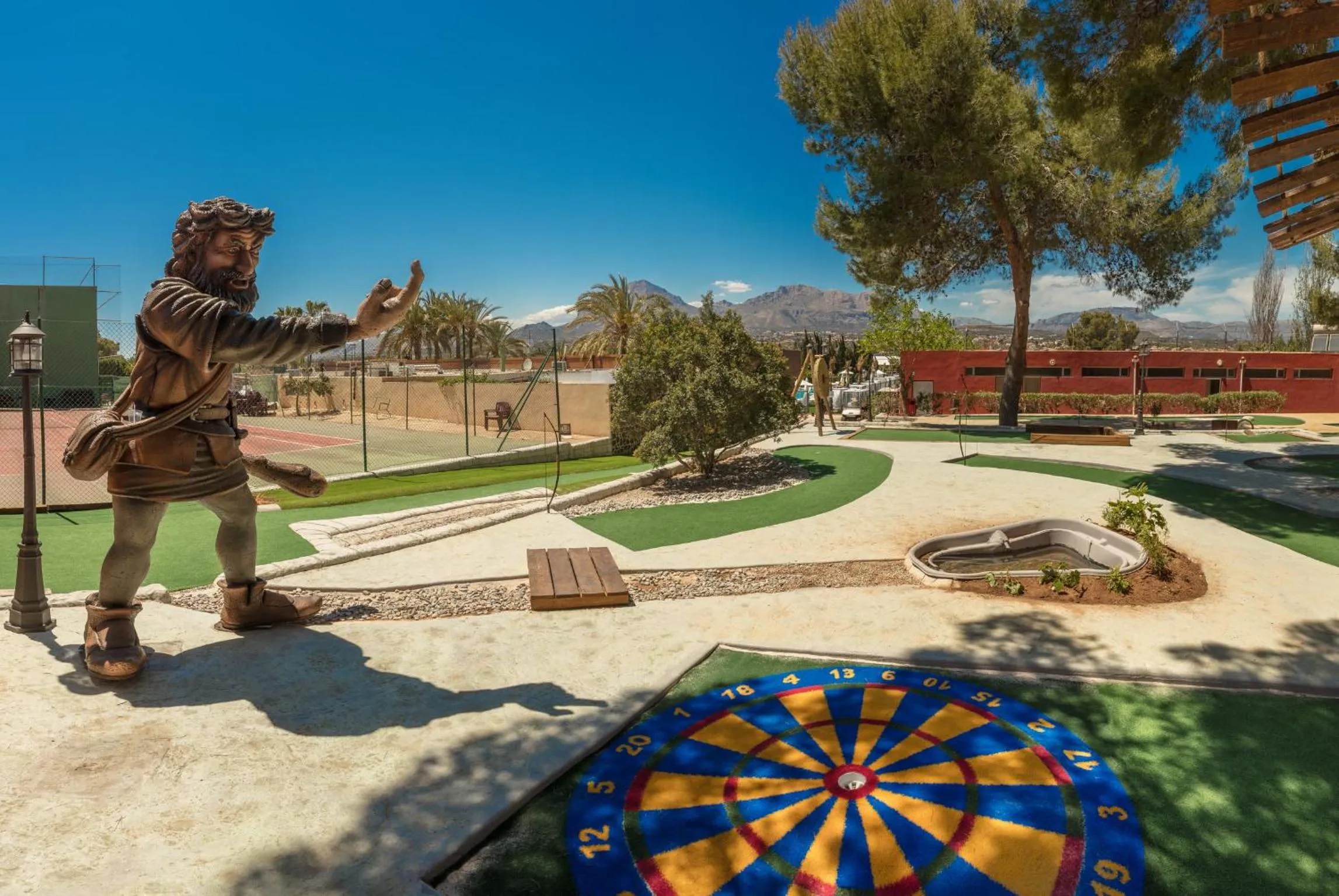 Minigolf in Magic Robin Hood