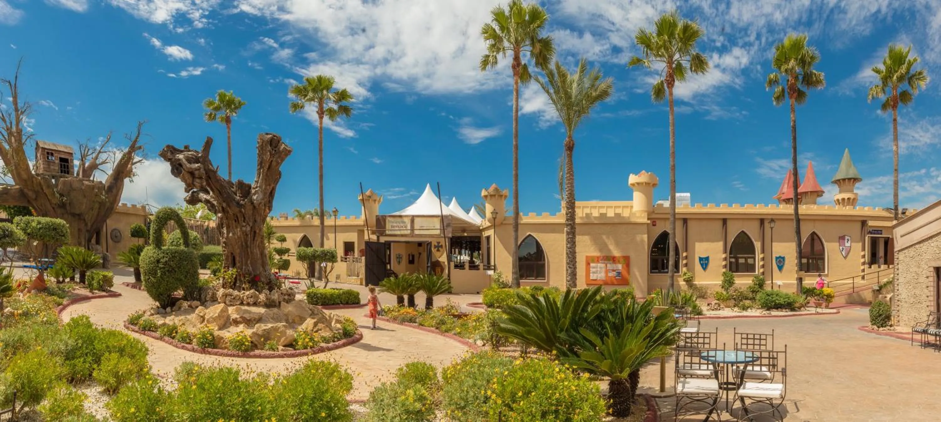 Off site in Magic Robin Hood