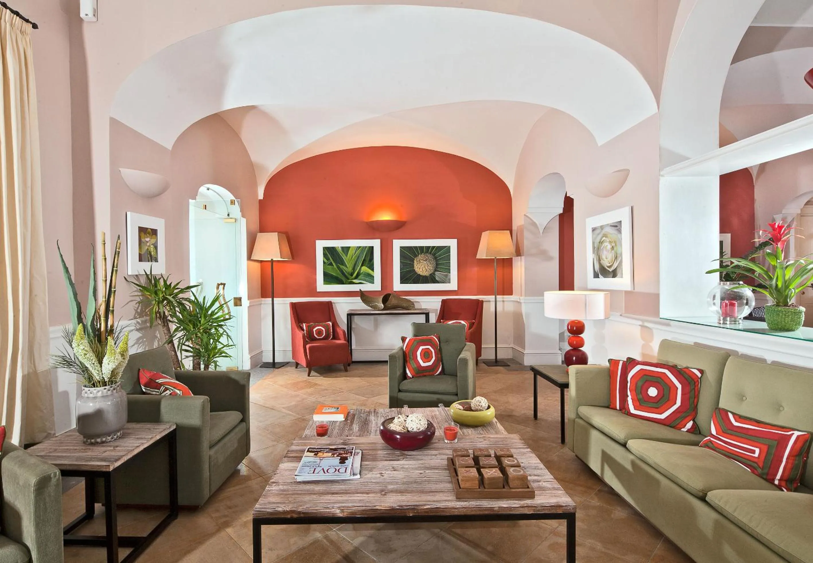 Lobby or reception in Hotel Della Piccola Marina