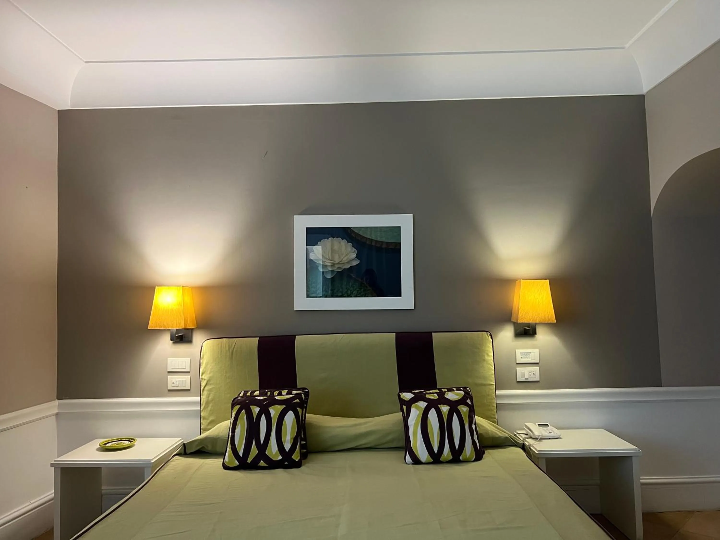 Bed in Hotel Della Piccola Marina