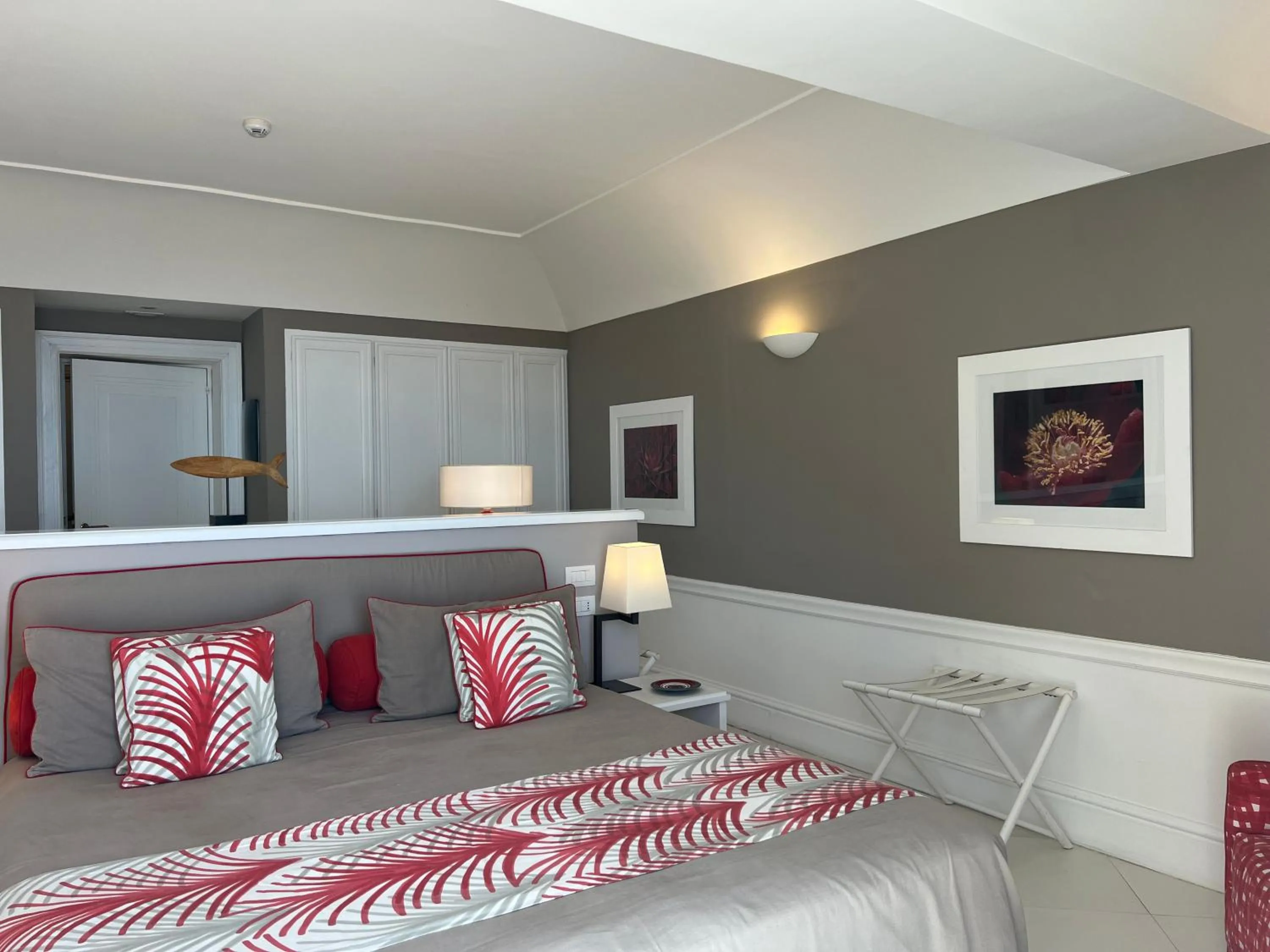 Decorative detail, Bed in Hotel Della Piccola Marina