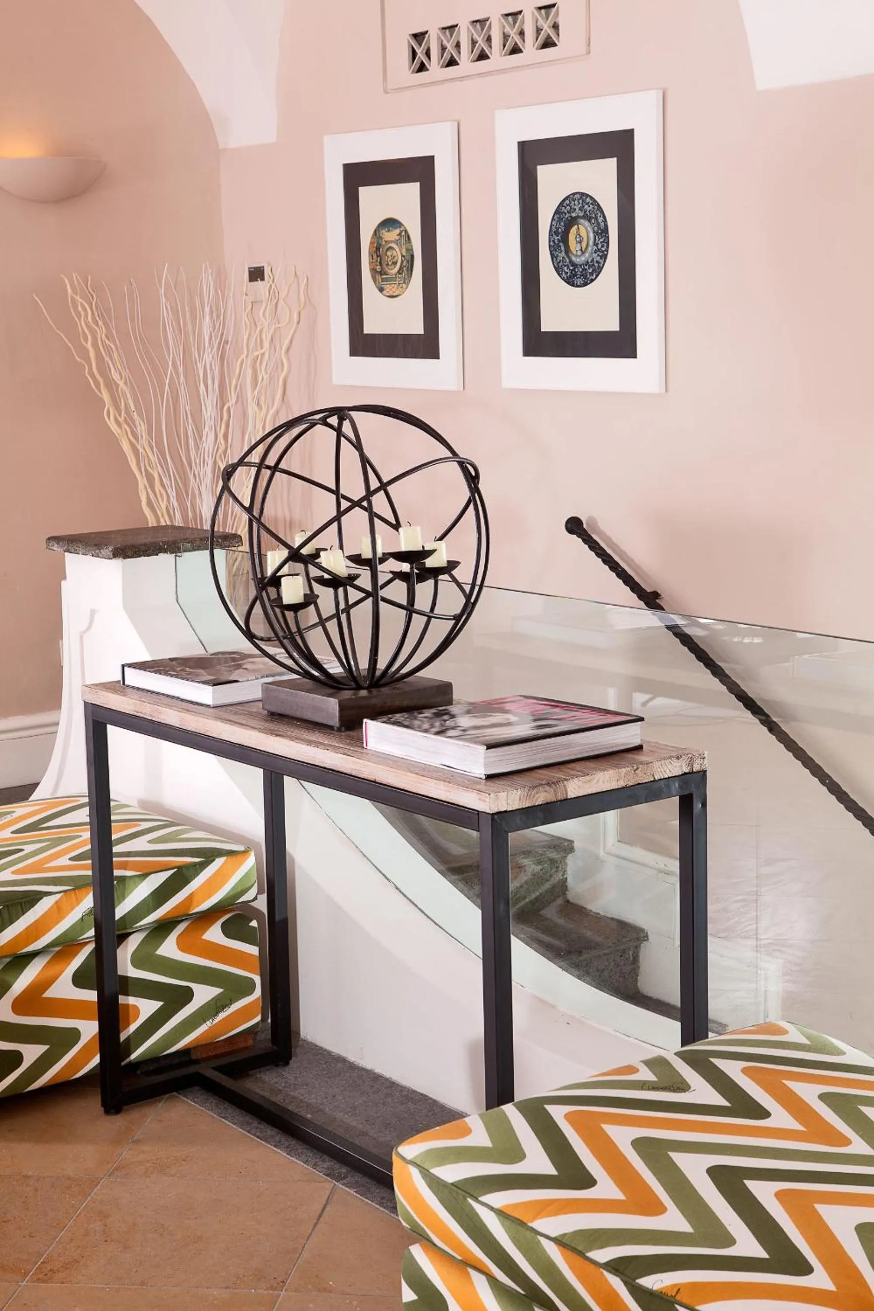 Decorative detail in Hotel Della Piccola Marina