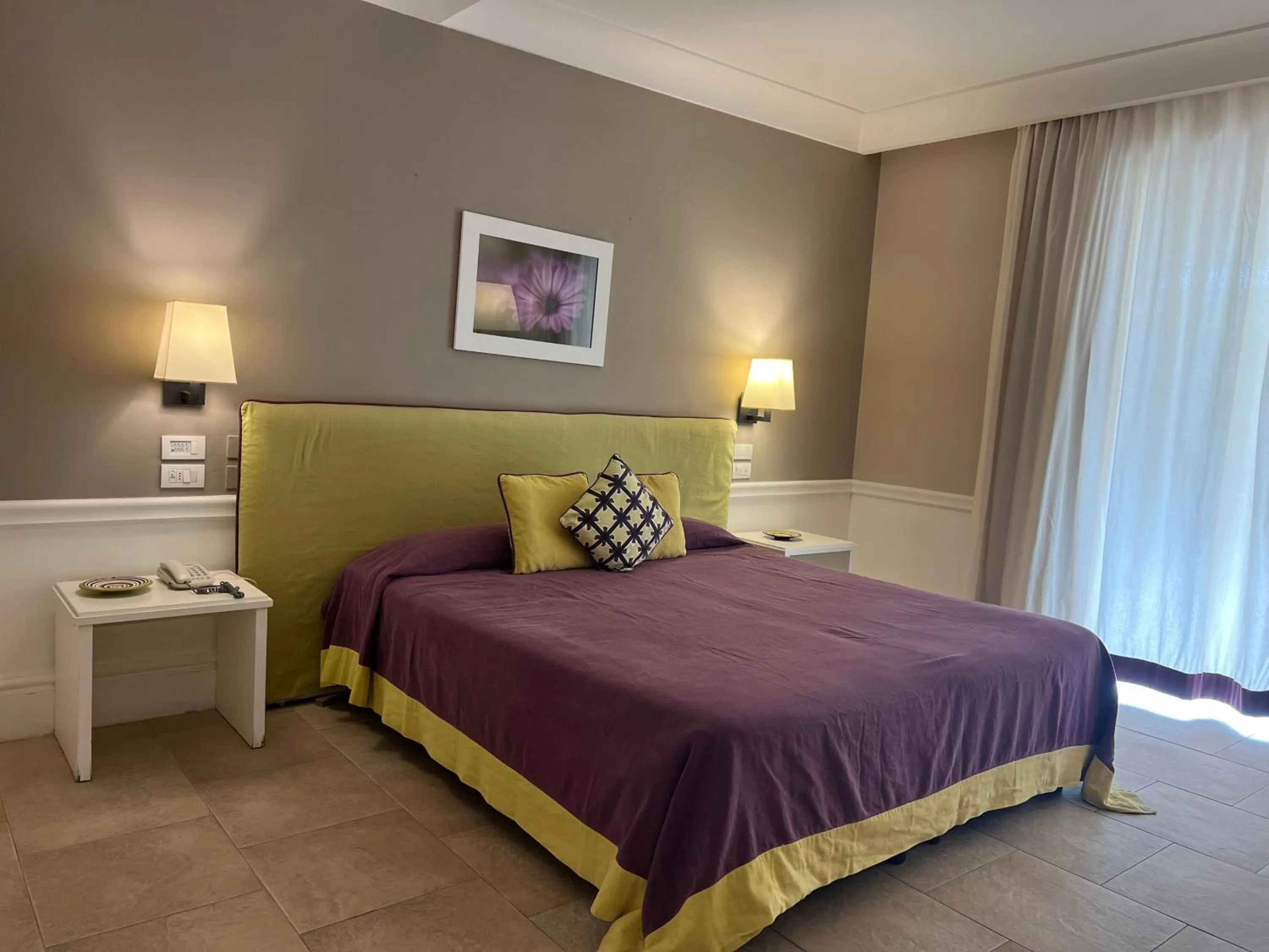 Bed in Hotel Della Piccola Marina