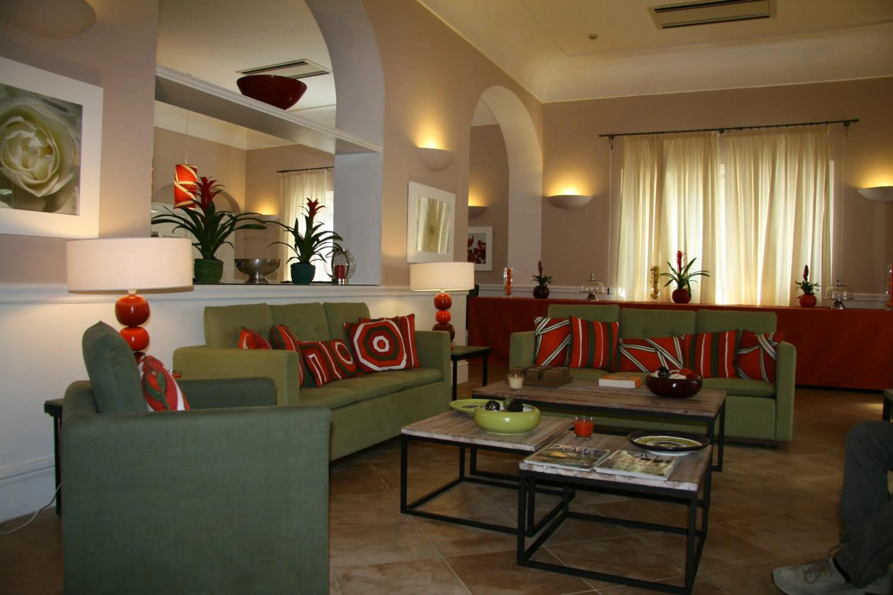 Lobby or reception in Hotel Della Piccola Marina