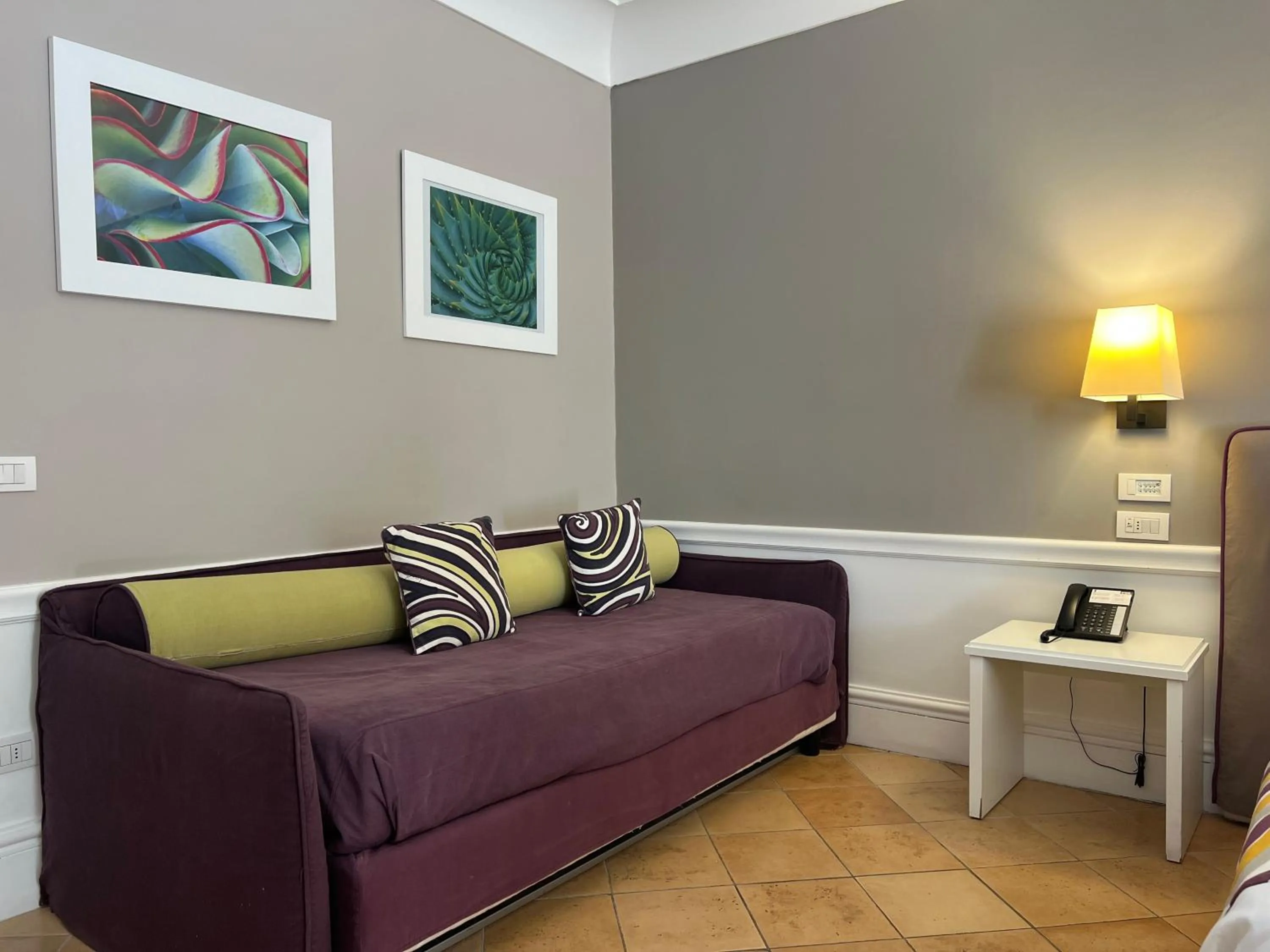 Bed in Hotel Della Piccola Marina