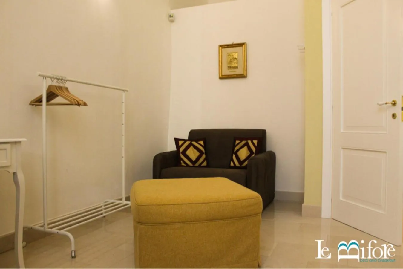 Bedroom in Le Bifore B&B