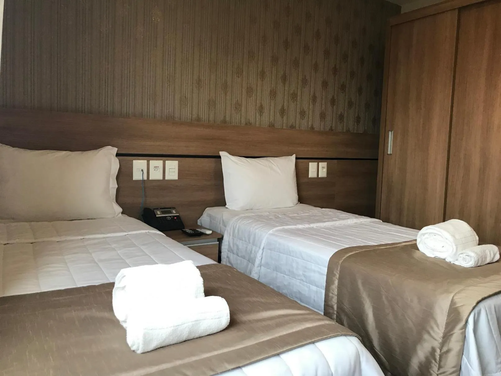 Bed in Hotel Brisa Tropical De Macaé