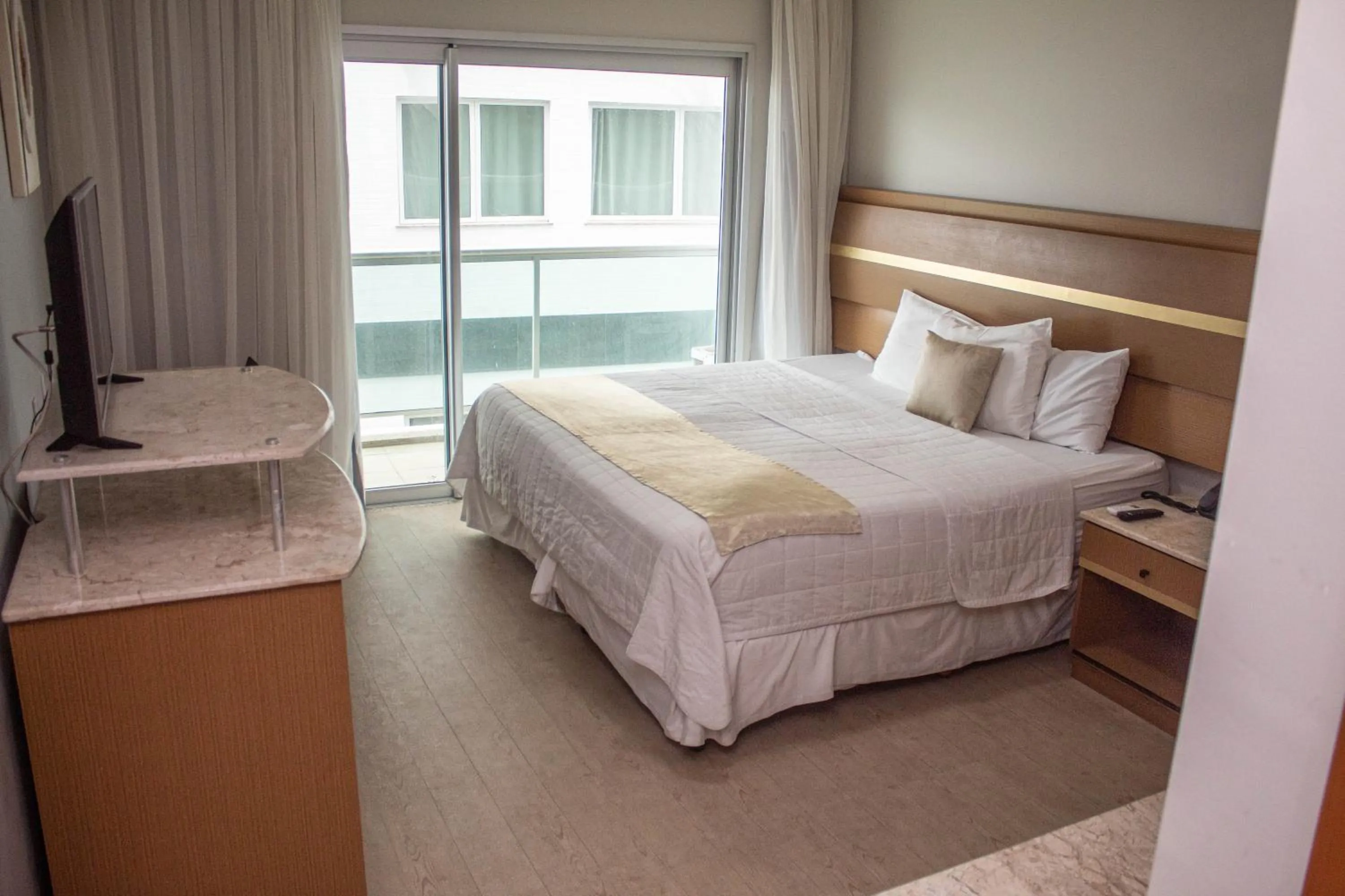 Bed in Hotel Brisa Tropical De Macaé