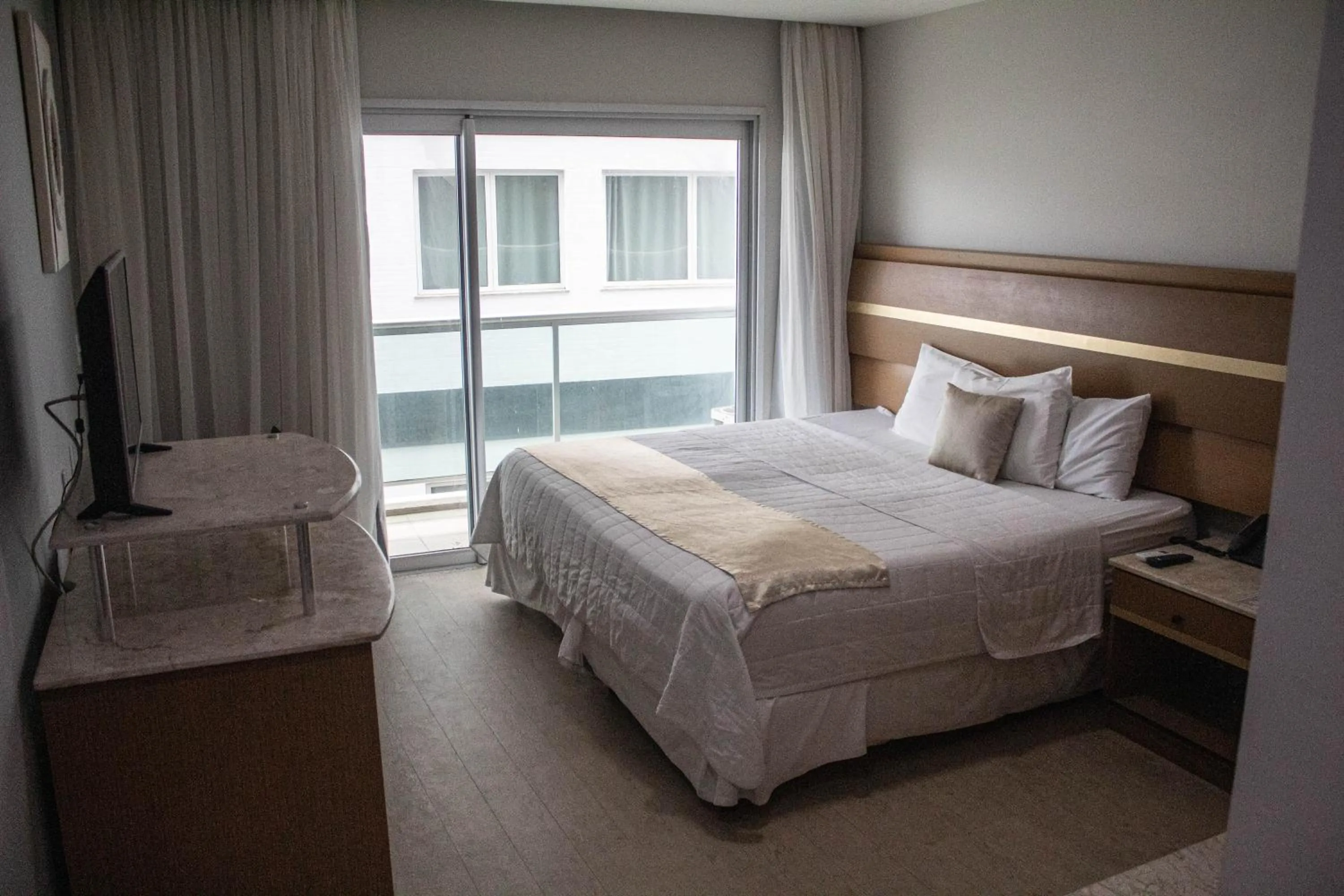 Bed in Hotel Brisa Tropical De Macaé