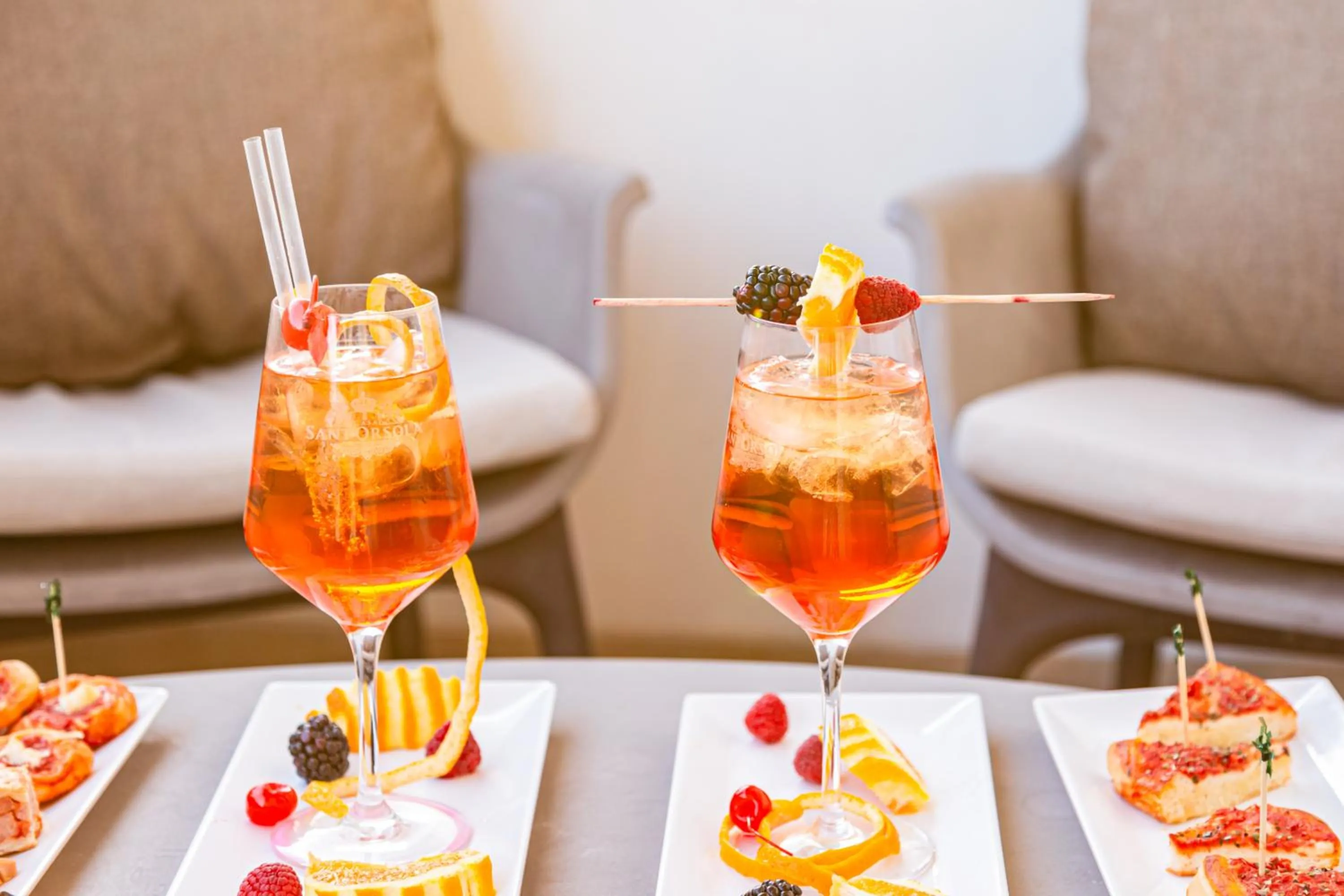 Food and drinks in Hotel Premiere