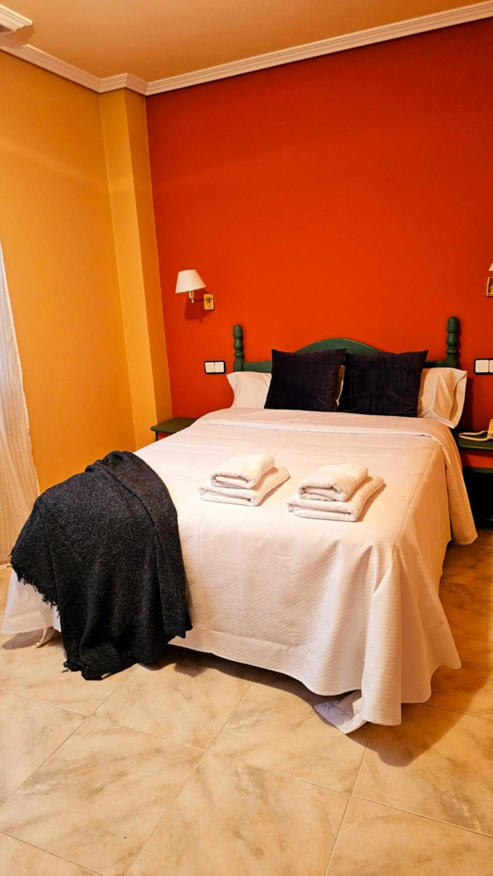 Bed in Hotel Mataleñas