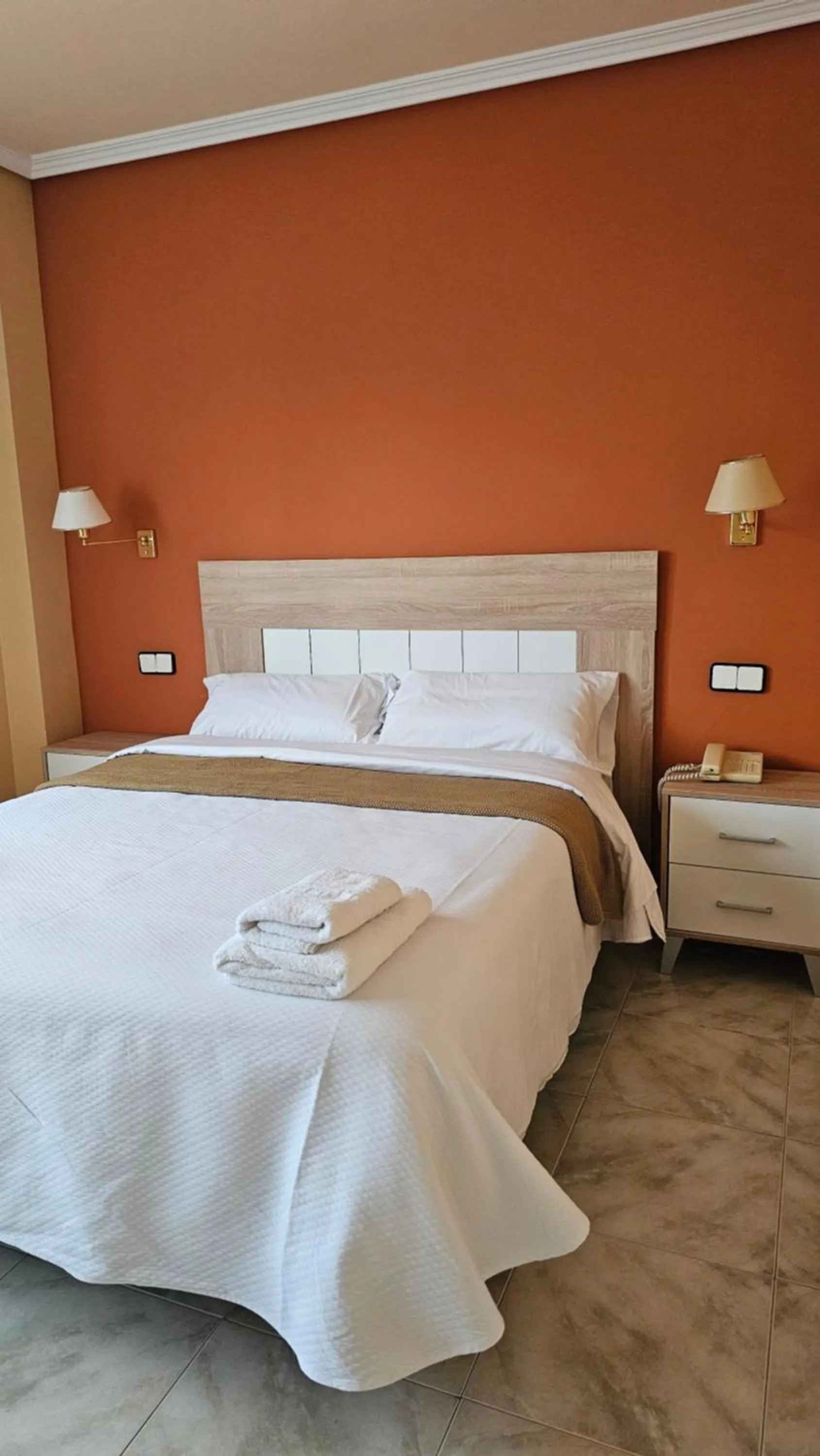 Bed in Hotel Mataleñas