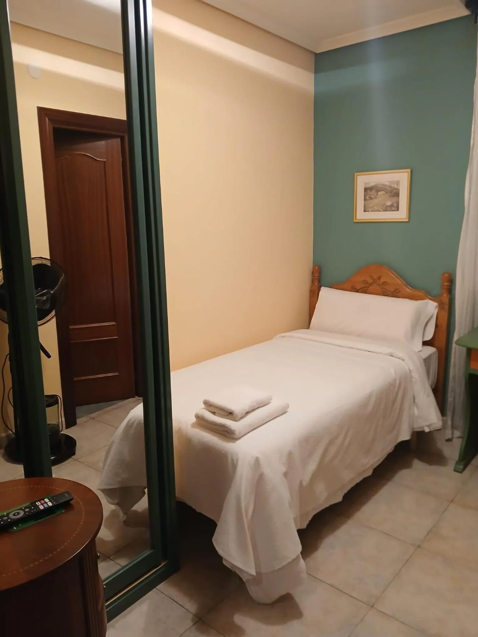 Bed in Hotel Mataleñas