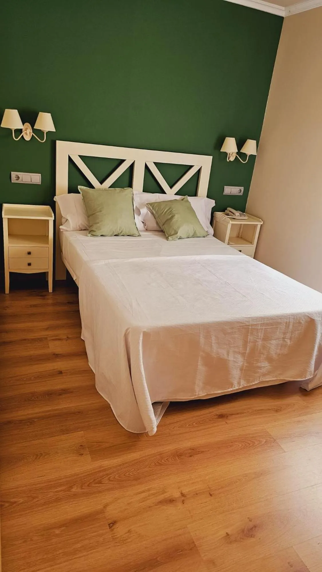 Bed in Hotel Mataleñas