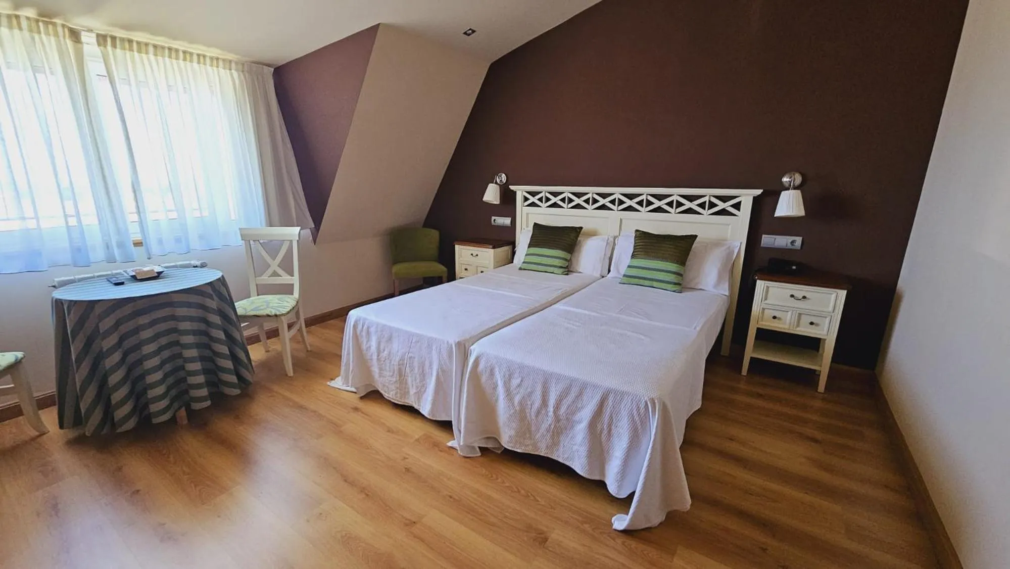 Bed in Hotel Mataleñas