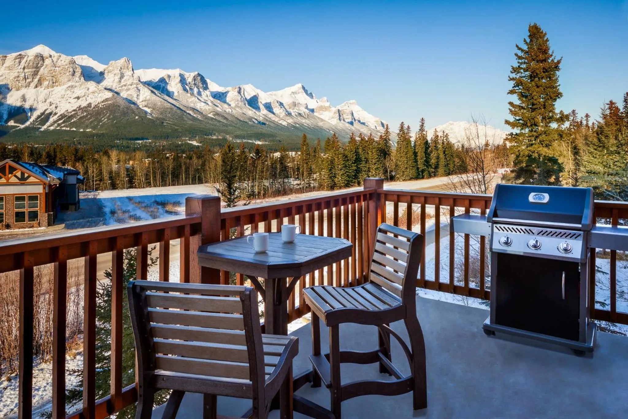 BBQ facilities in Stoneridge Mountain Resort