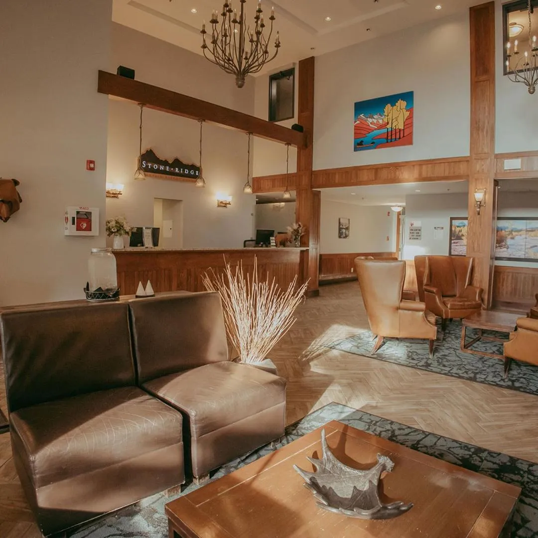 Lobby or reception in Stoneridge Mountain Resort