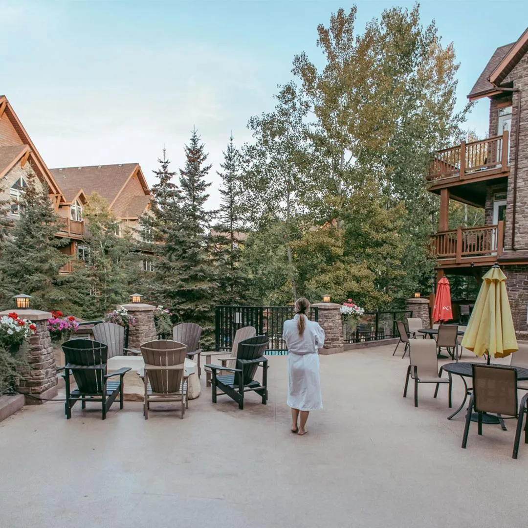 Patio in Stoneridge Mountain Resort
