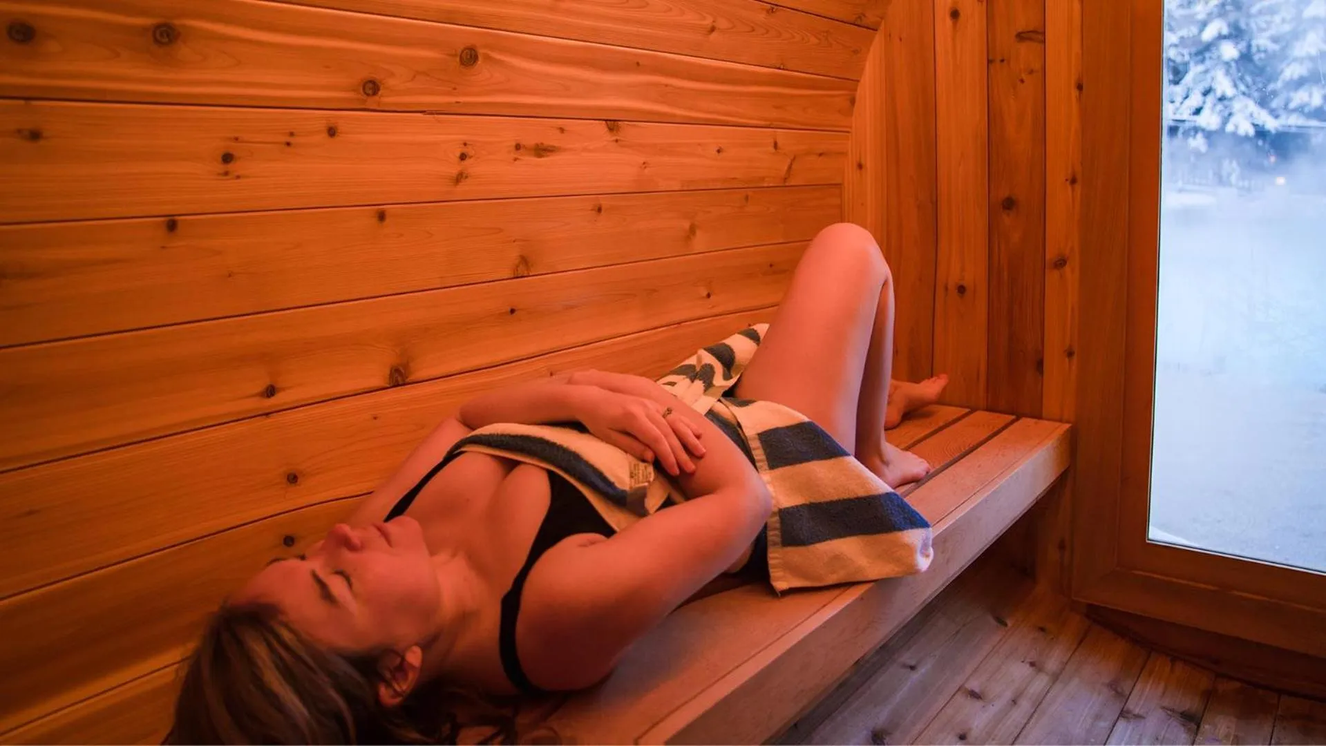 Sauna in Stoneridge Mountain Resort